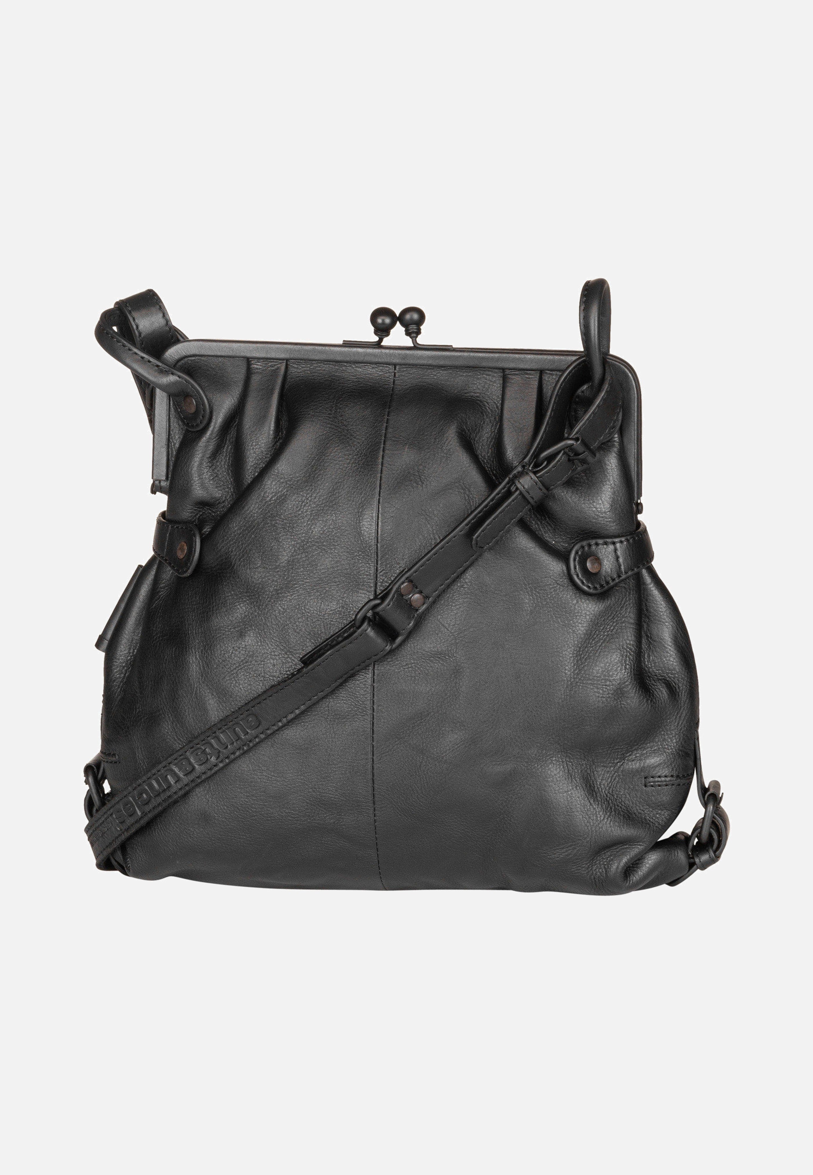 aunts & uncles - Mrs. Tea Cake Black Smoke - Hobo Bag | Women-Image