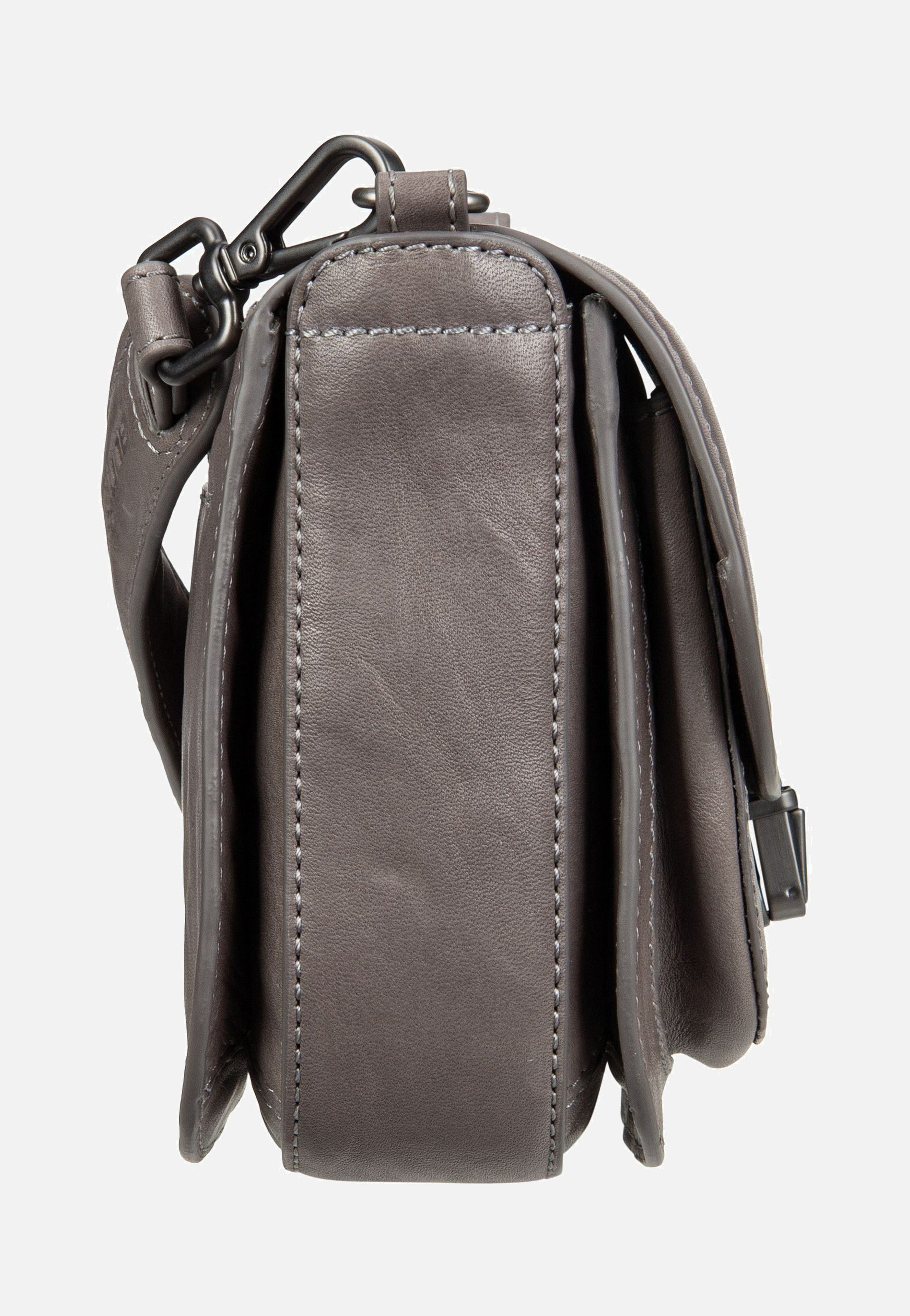 aunts & uncles Mrs. Waffle Oyster Grey Saddle Bag
