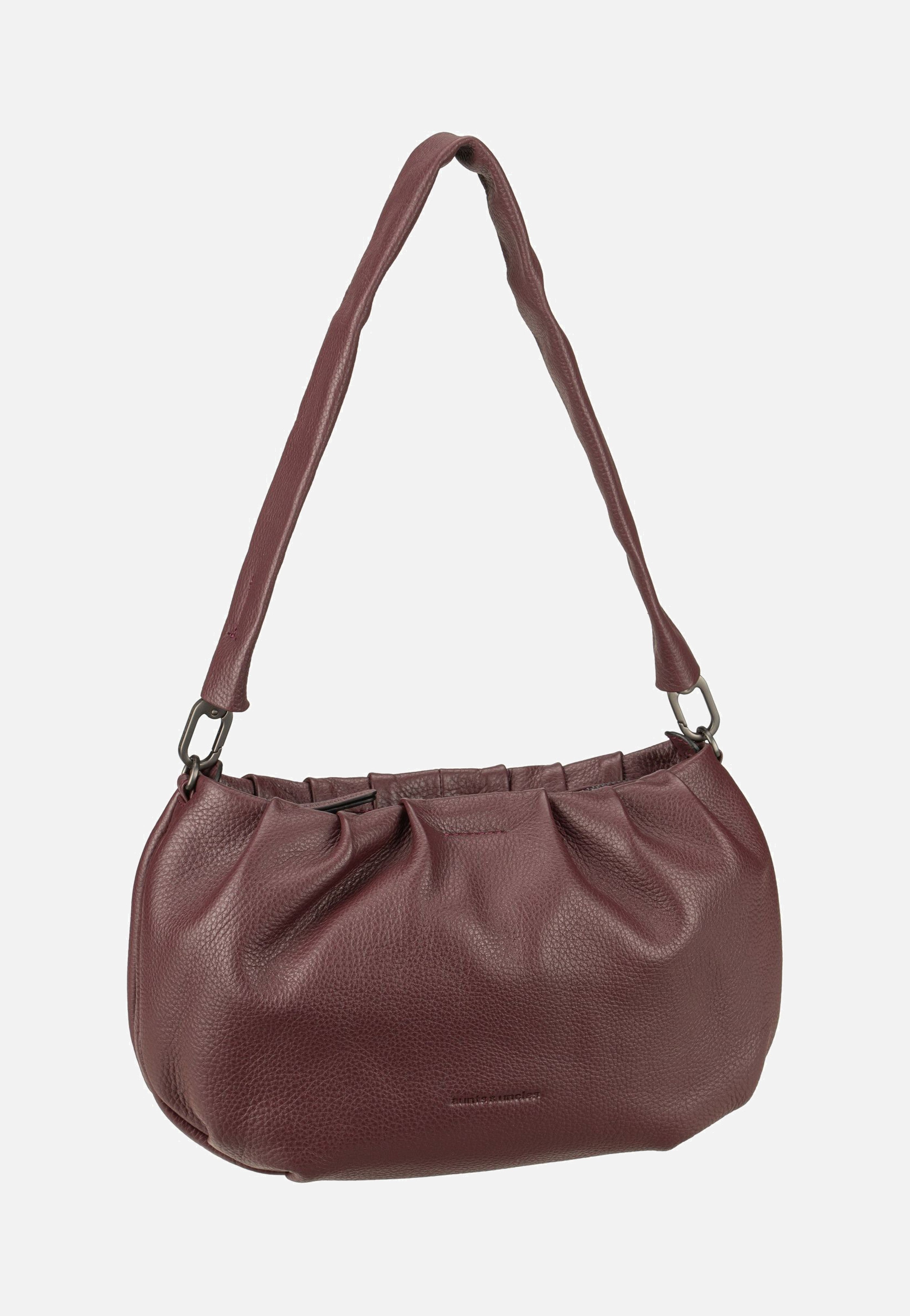 aunts & uncles Pearl Merlot Schultertasche