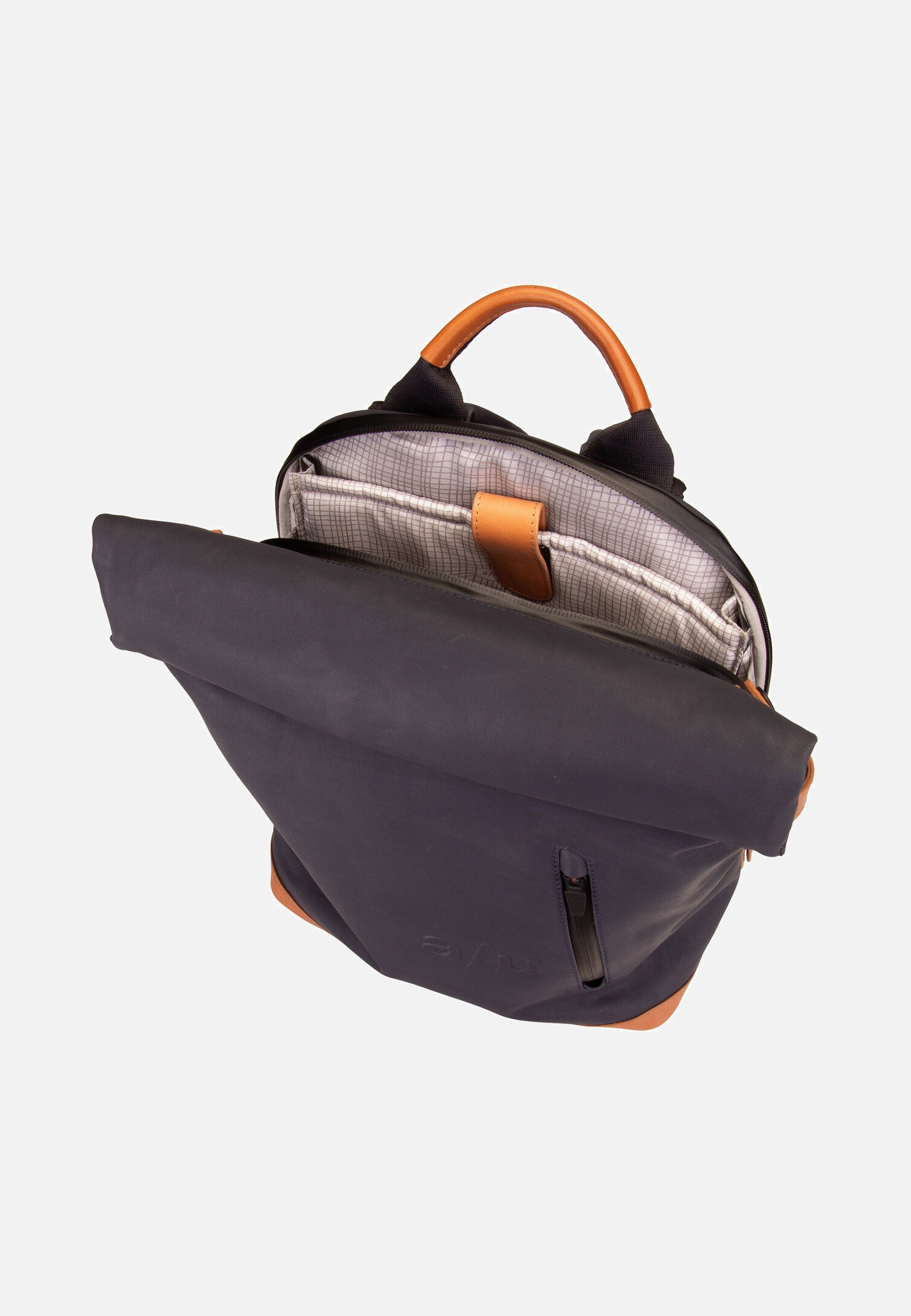 aunts & uncles Wakayama Night Blue Rolltop Rucksack