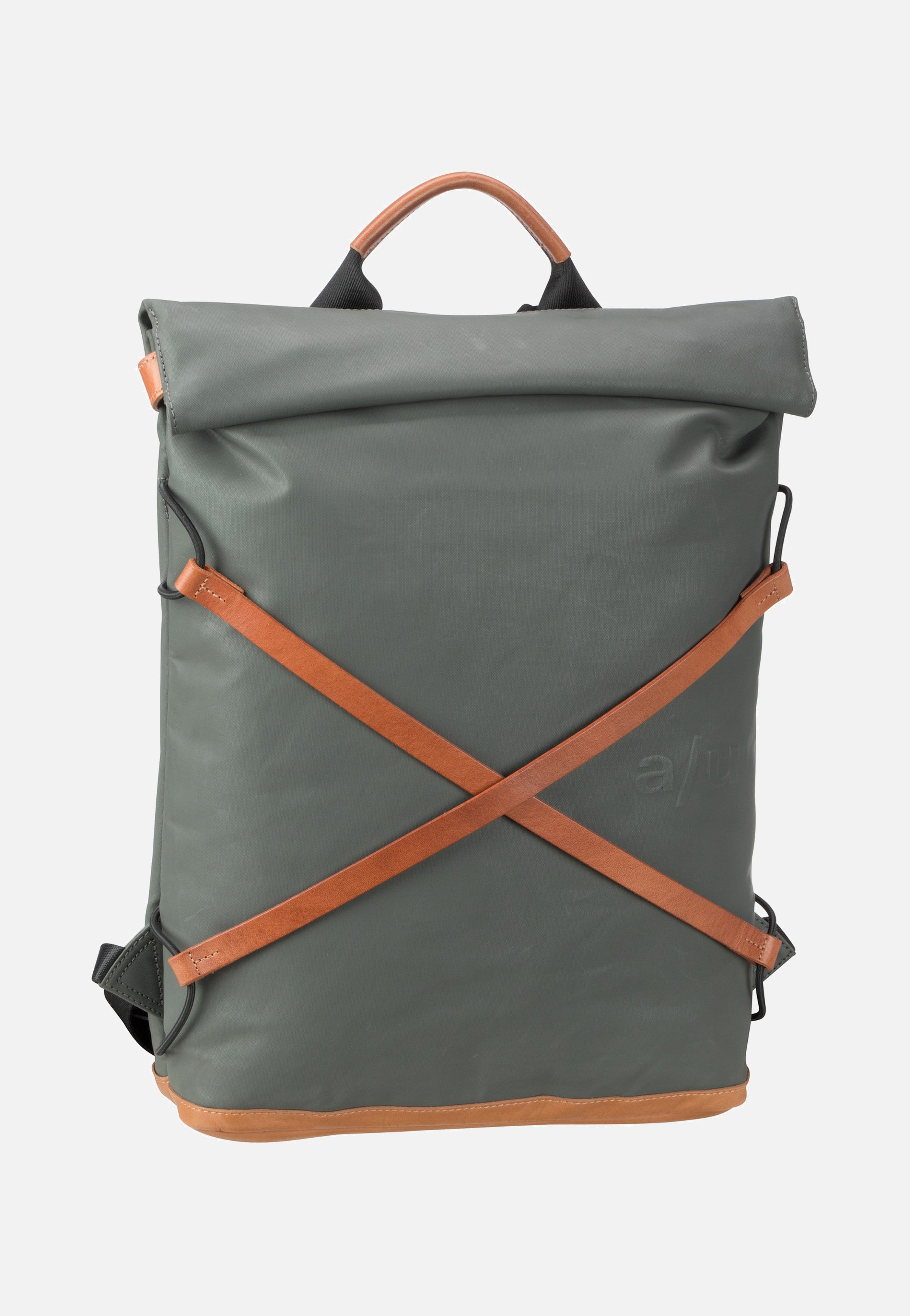 aunts & uncles Yokohama Gravity Grey Rolltop Rucksack