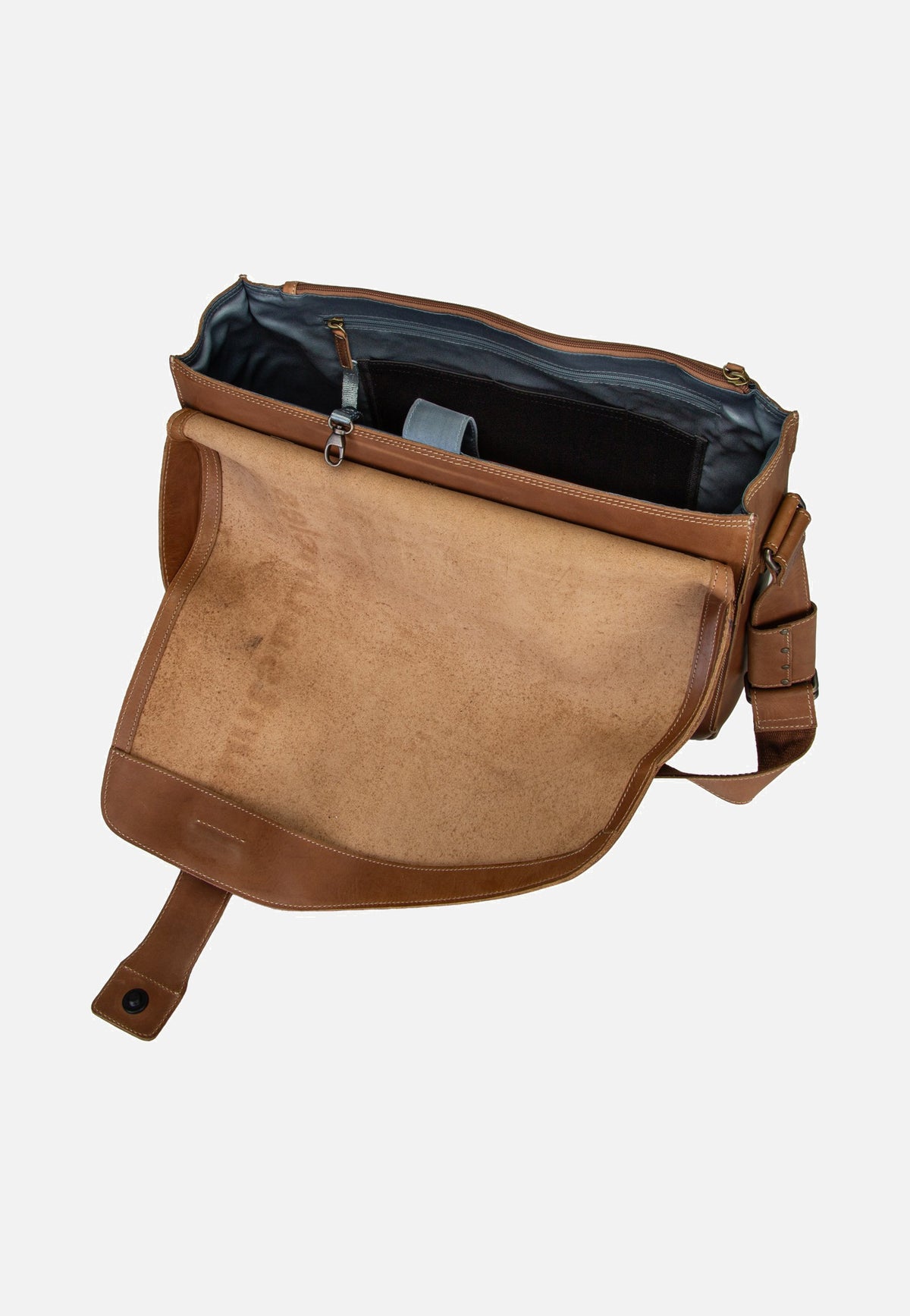 aunts & uncles Big Judd Tan Messenger Bag