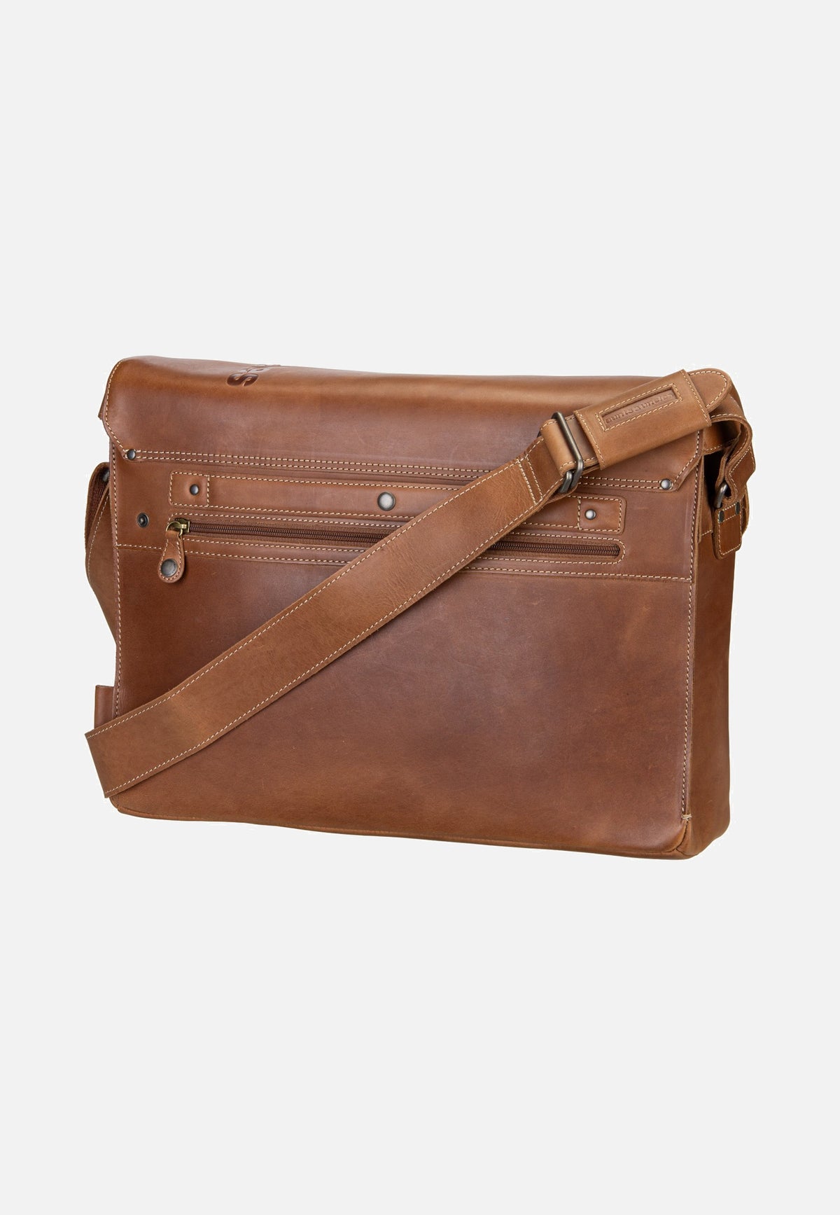 aunts & uncles Big Judd Tan Messenger Bag