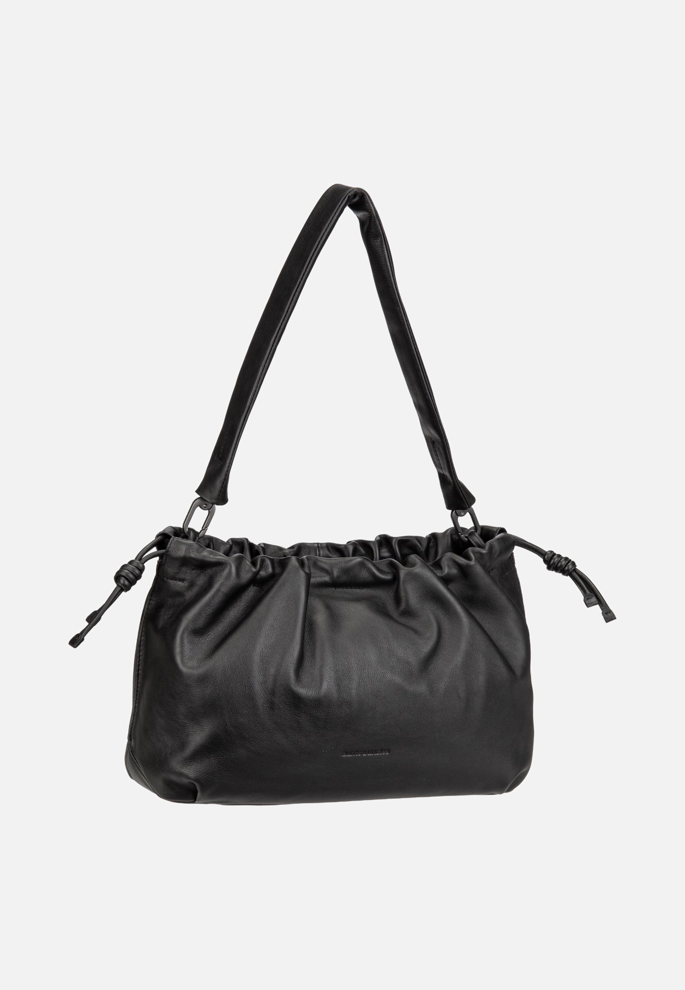 aunts & uncles Bloom Jet Black Bucket Bag