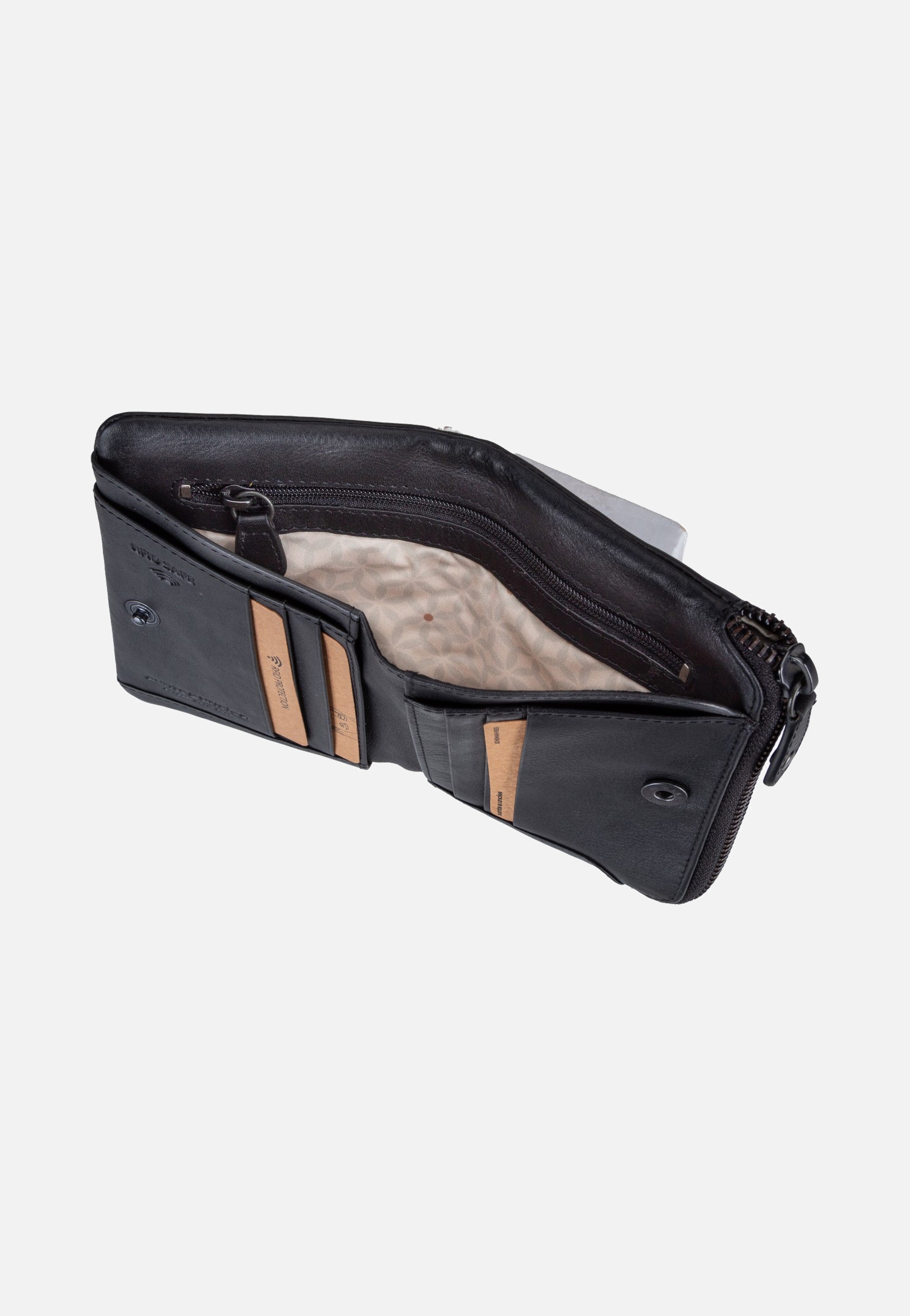 aunts & uncles Cherry Jet Black Wallet