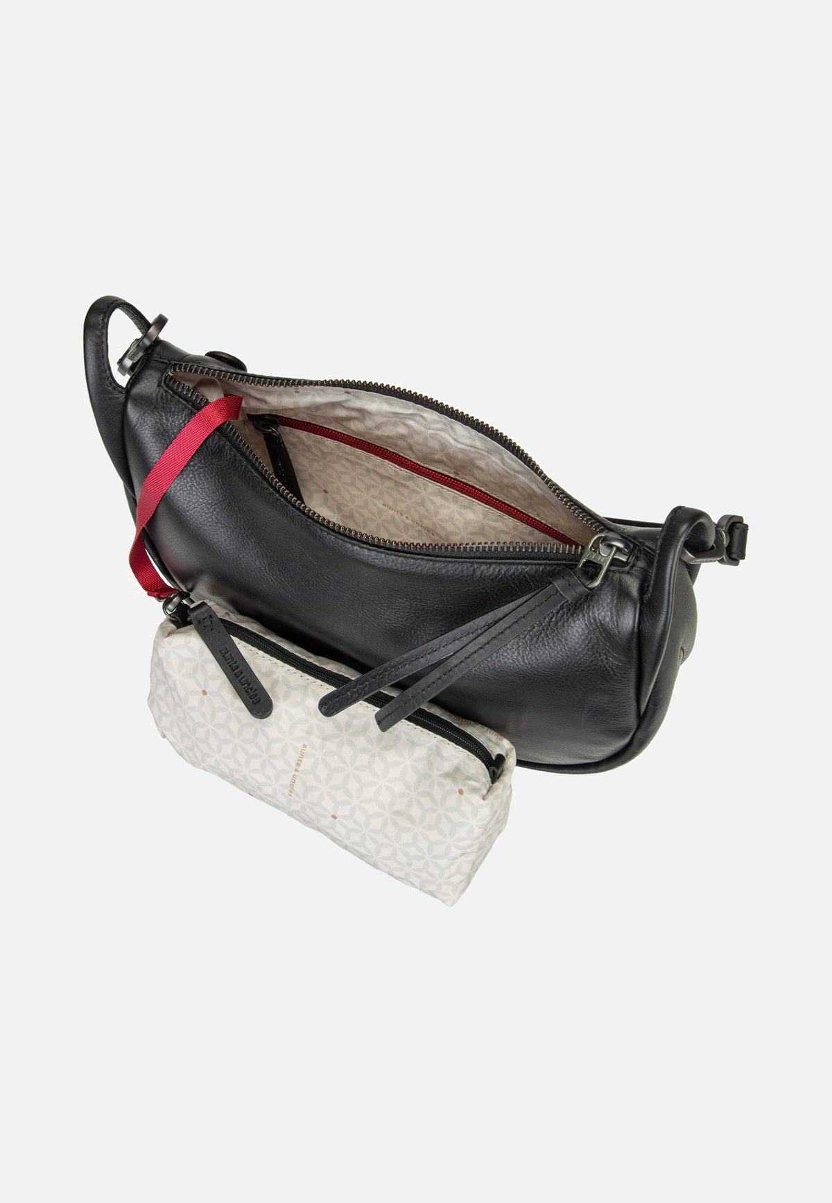 aunts & uncles Fawn Jet Black Schultertasche