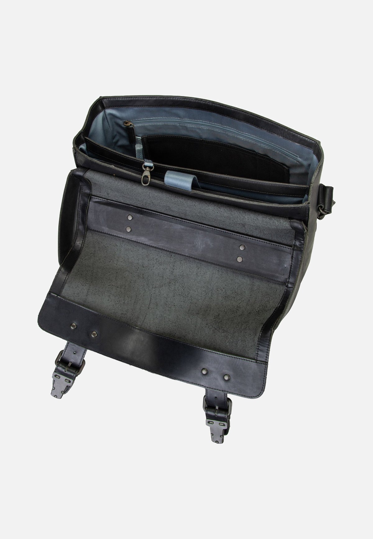 aunts & uncles Finn Black Messenger Bag