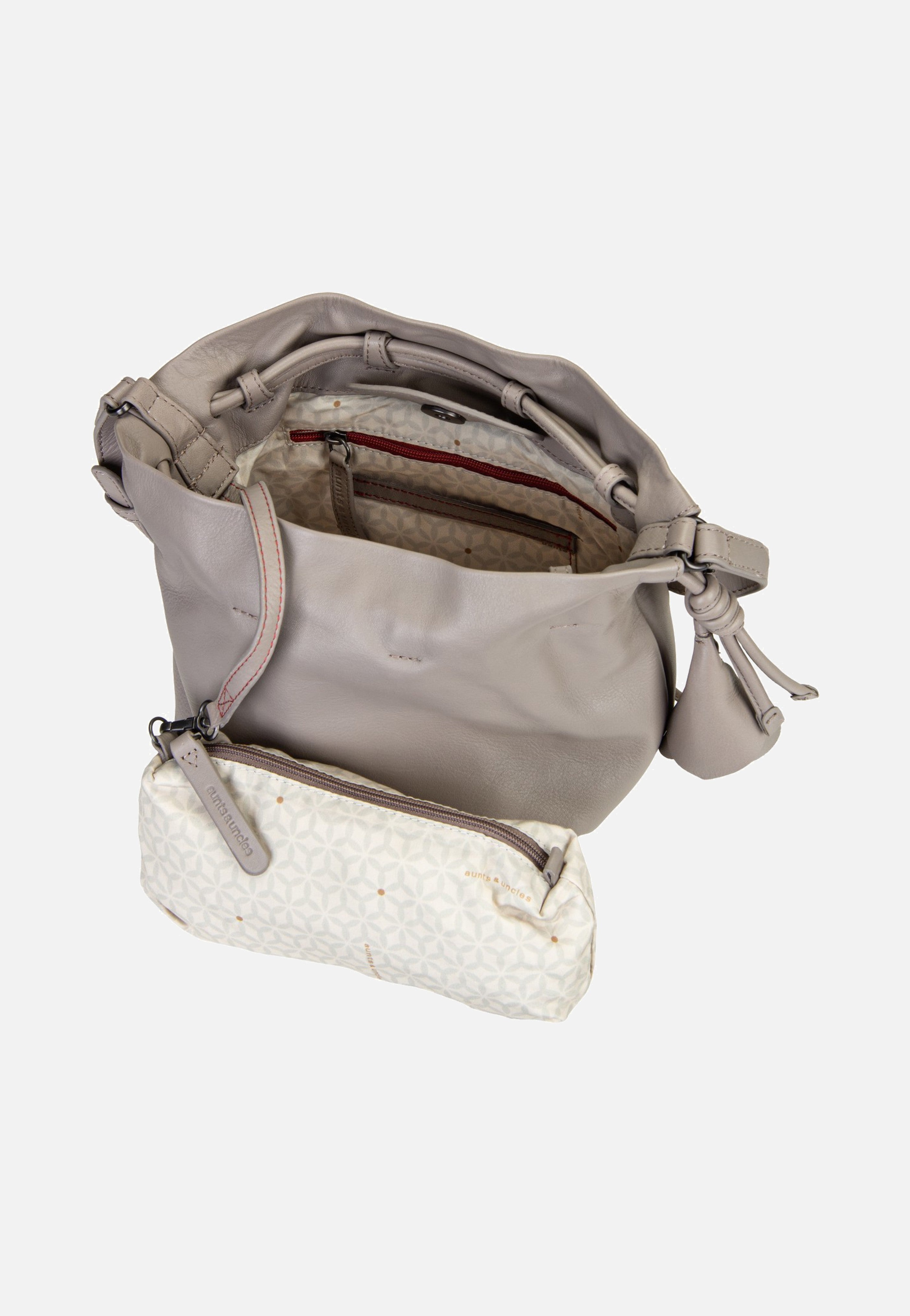 aunts & uncles Fleur Taupe Bucket Bag