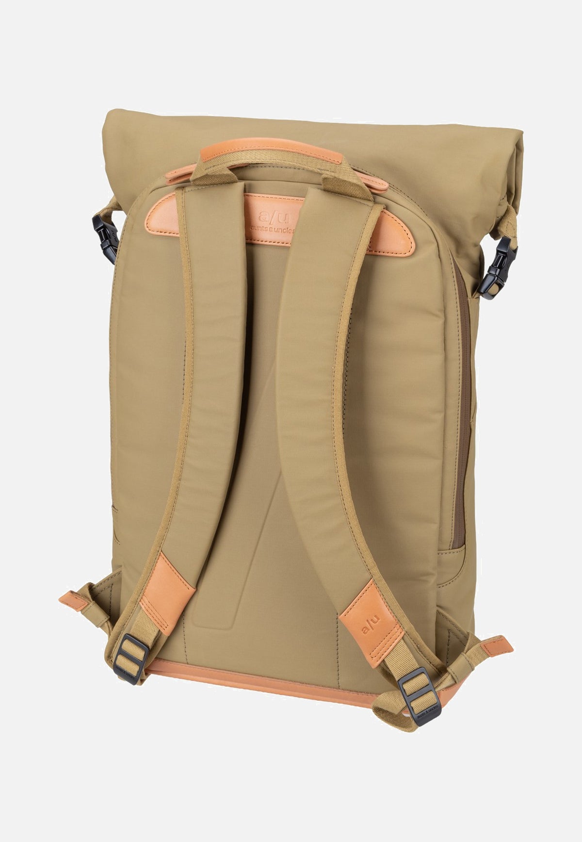 aunts & uncles Fukui Olive Stone Rolltop Rucksack