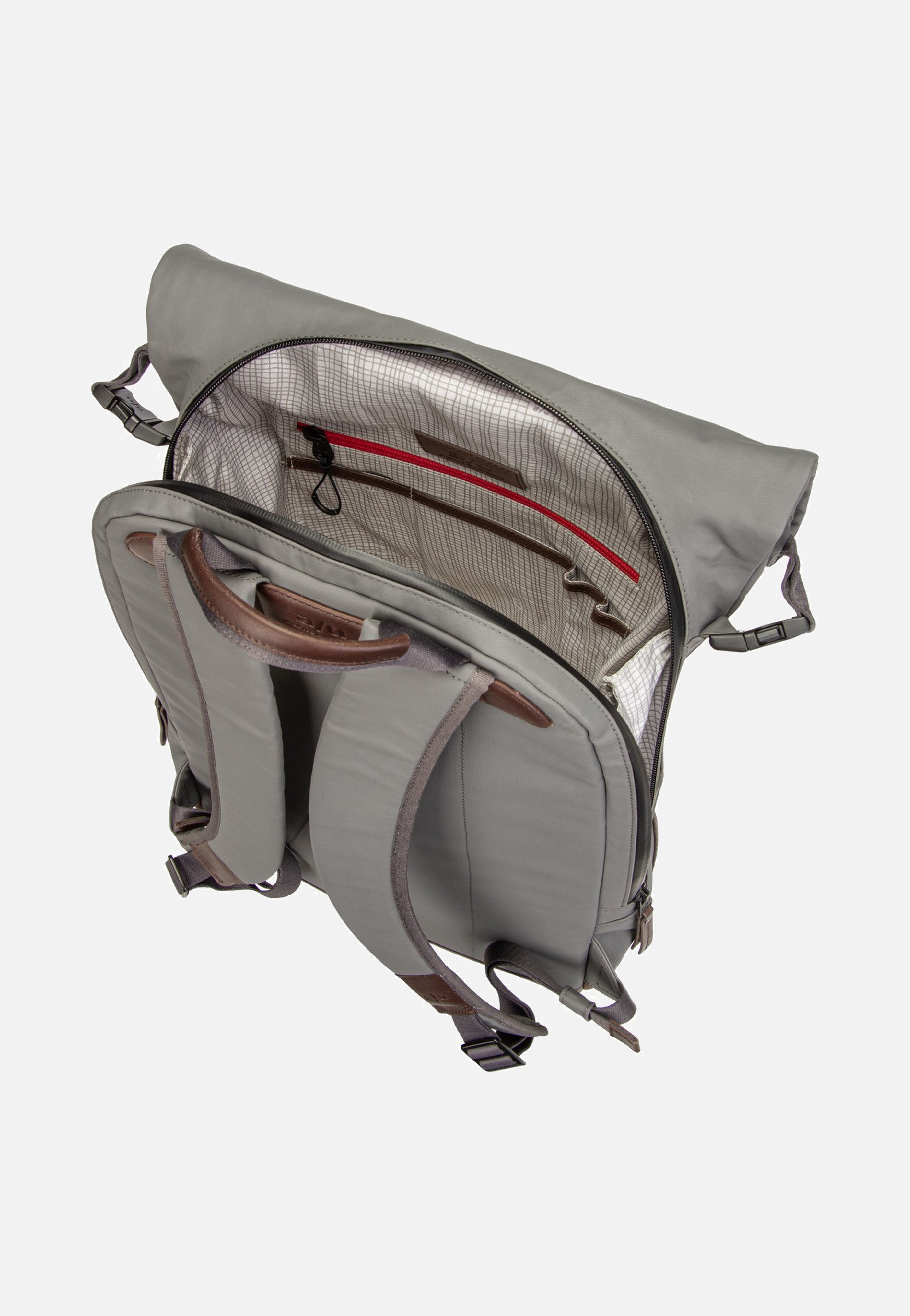 aunts & uncles Fukui Pewter Rolltop Rucksack