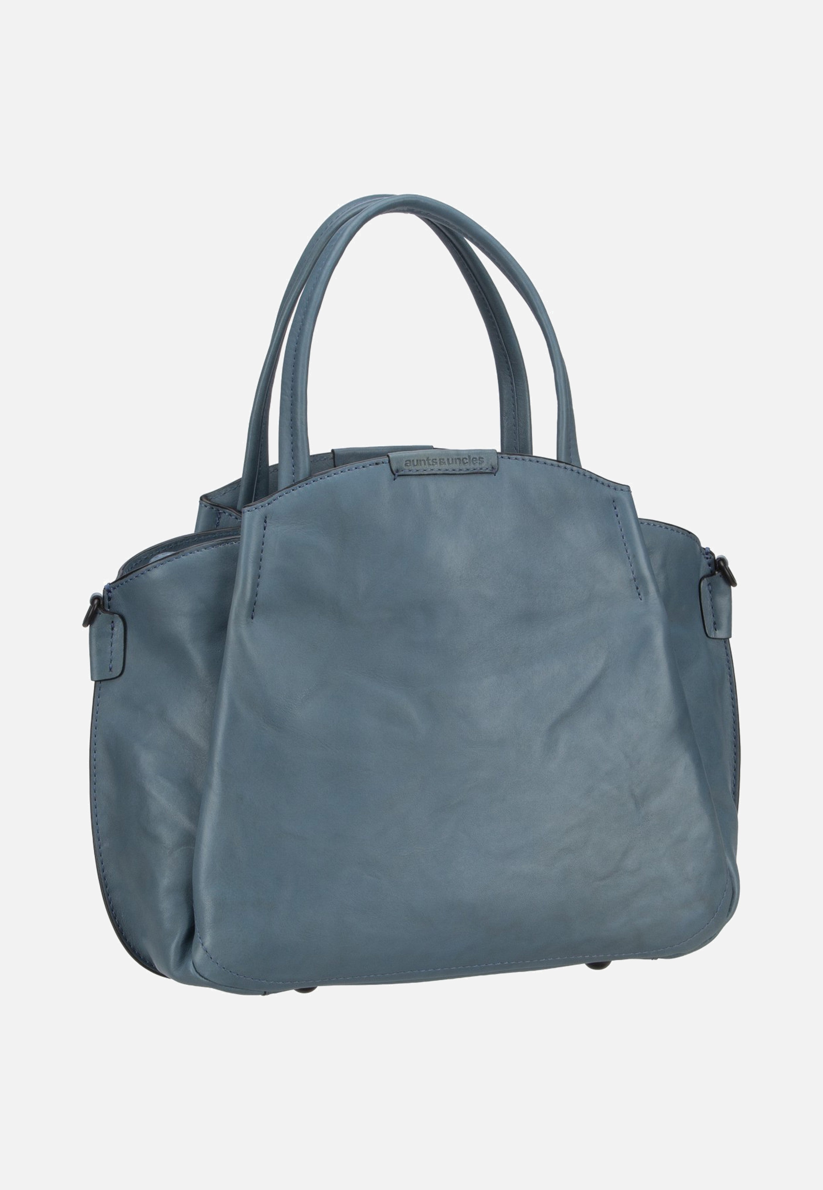 aunts & uncles Mrs. Chiffon Pie Aegean Blue Handle Bag