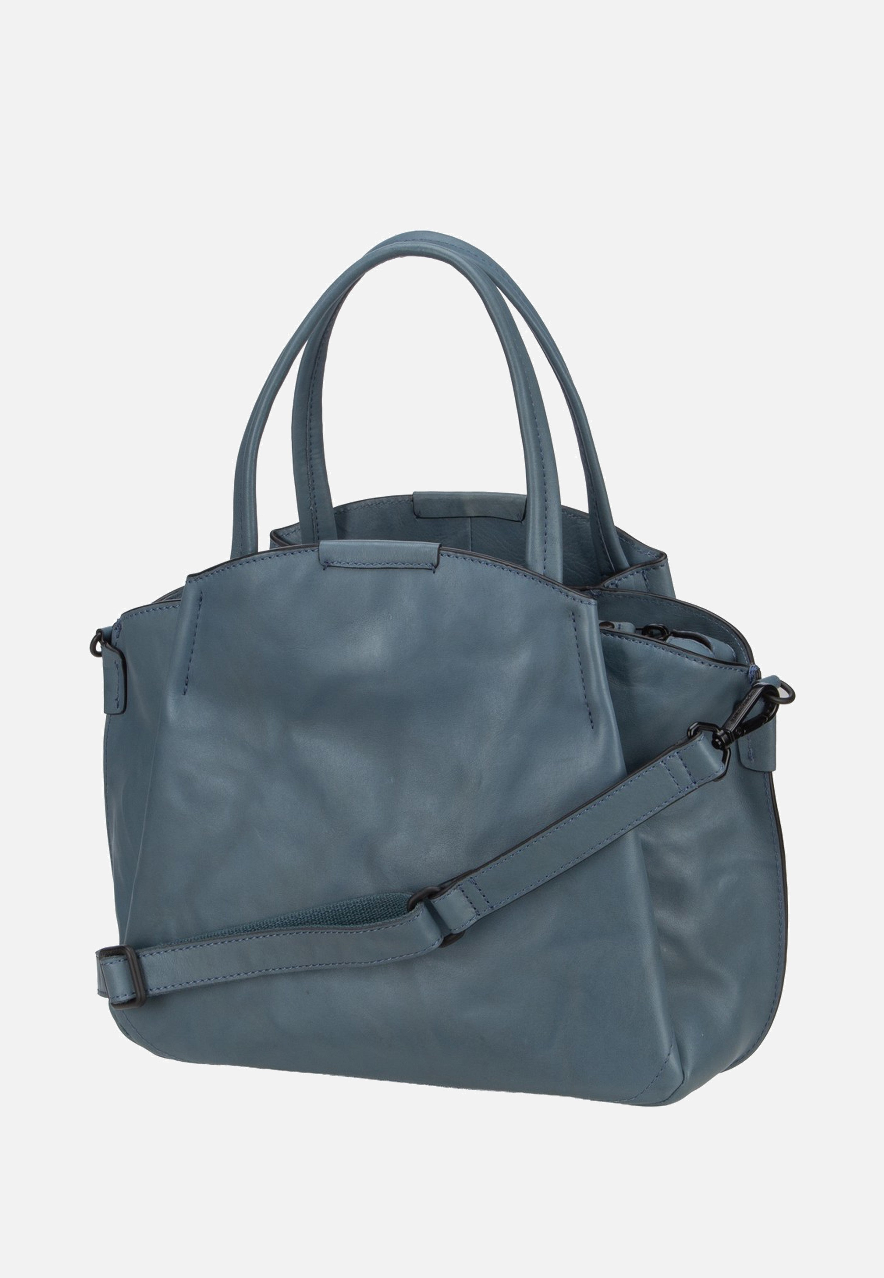 aunts & uncles Mrs. Chiffon Pie Aegean Blue Handle Bag