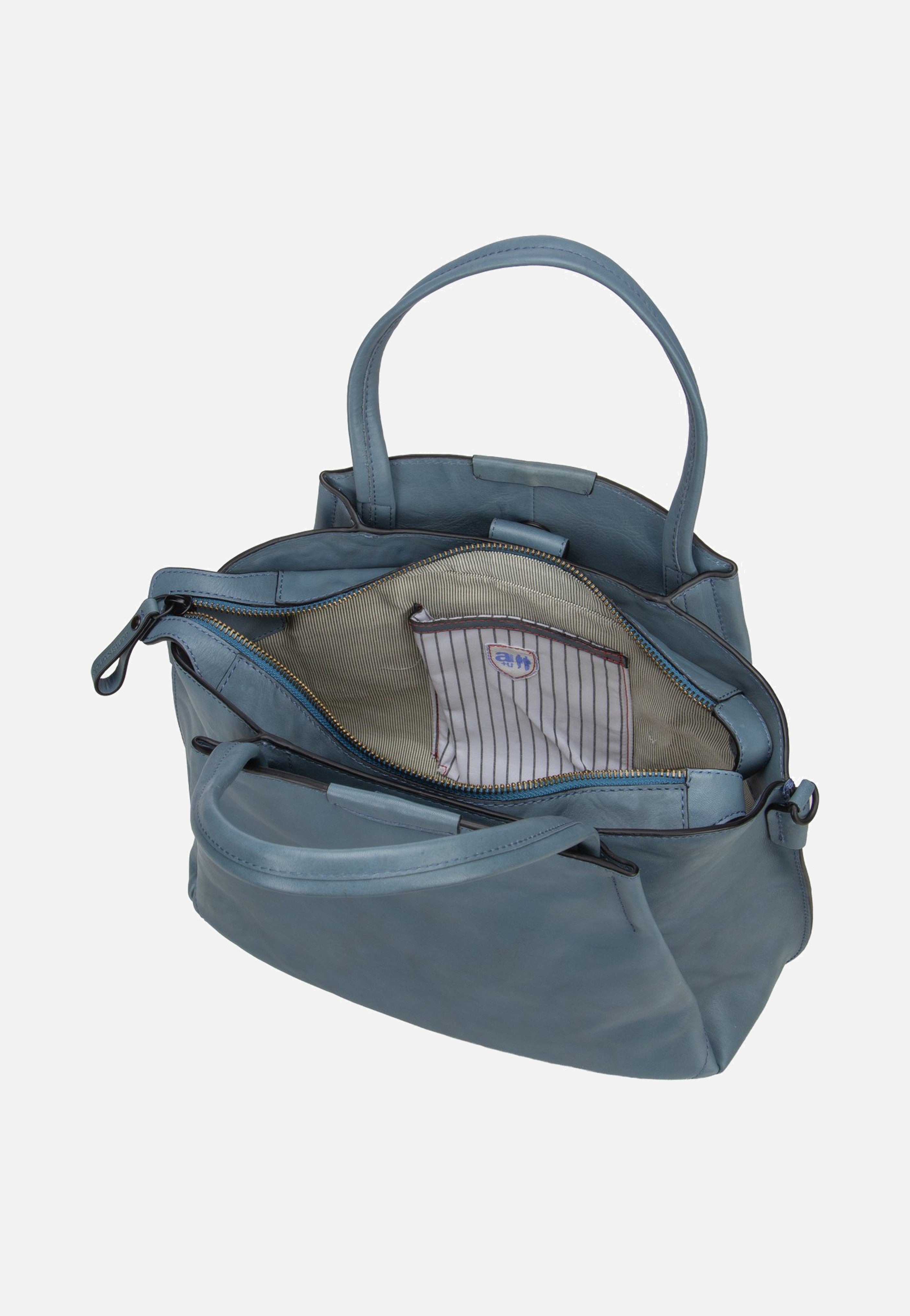 aunts & uncles Mrs. Chiffon Pie Aegean Blue Handle Bag