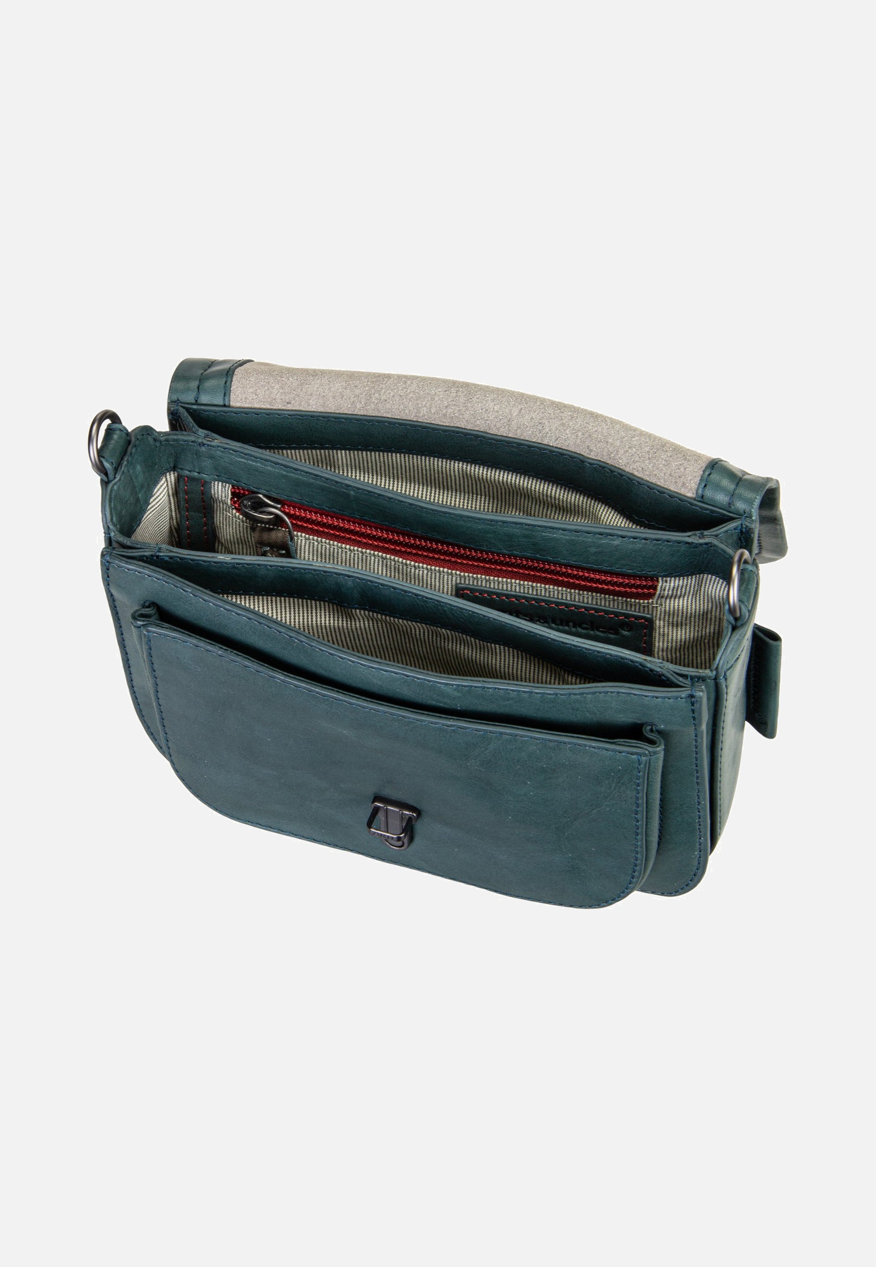 aunts & uncles Mrs. Waffle Green Jewel Saddle Bag