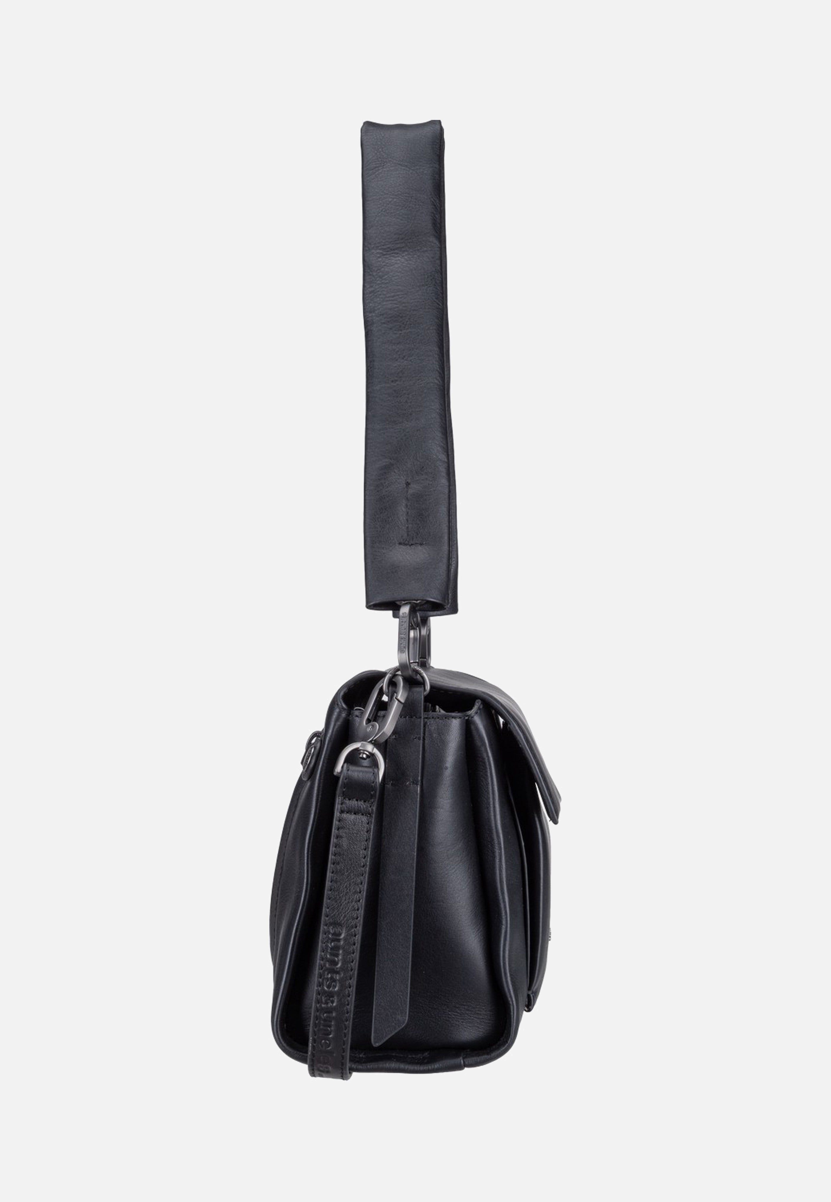 aunts & uncles Noon Jet Black Shoulder Bag