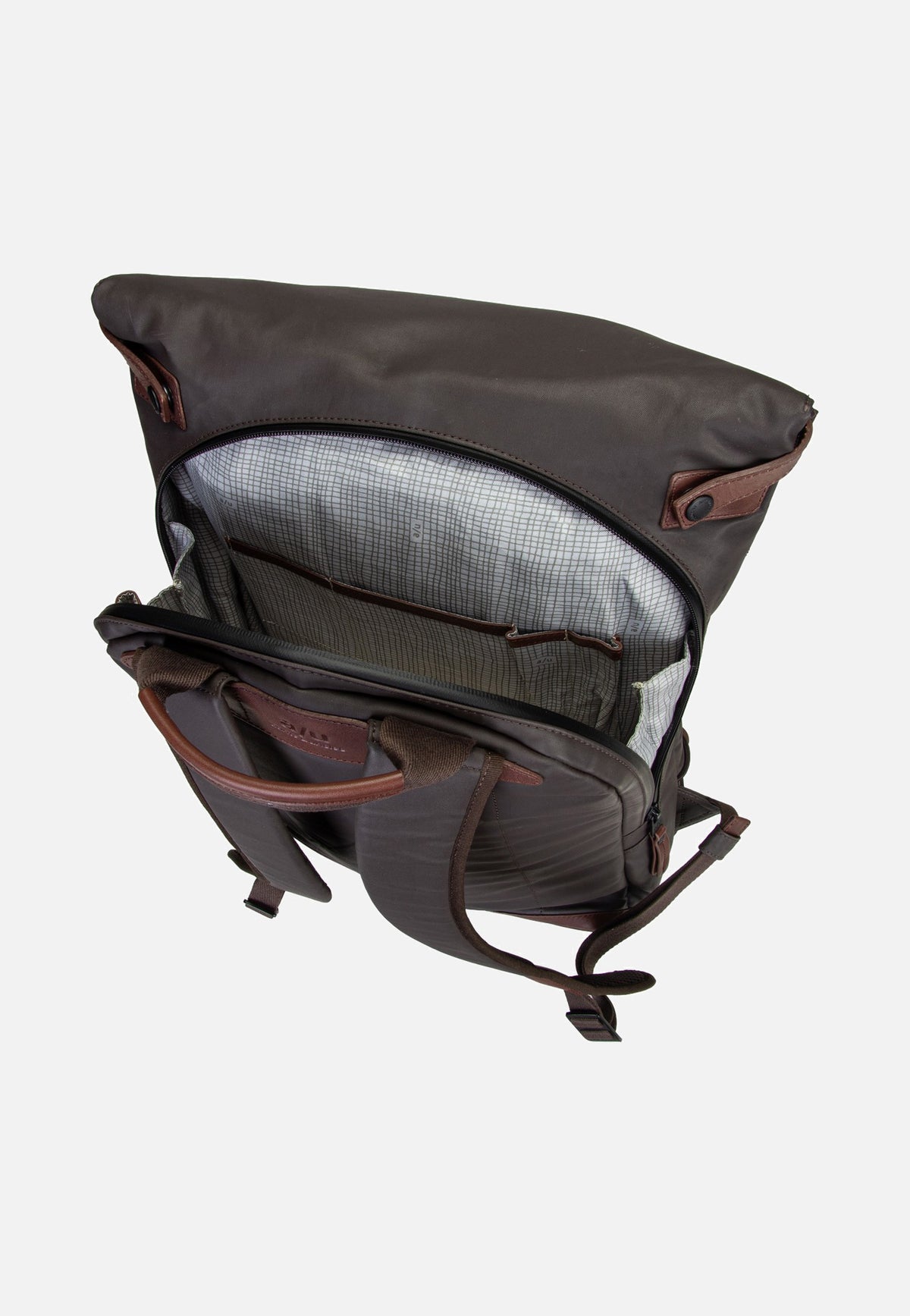 aunts & uncles Osaka Ground Coffee Rolltop Rucksack