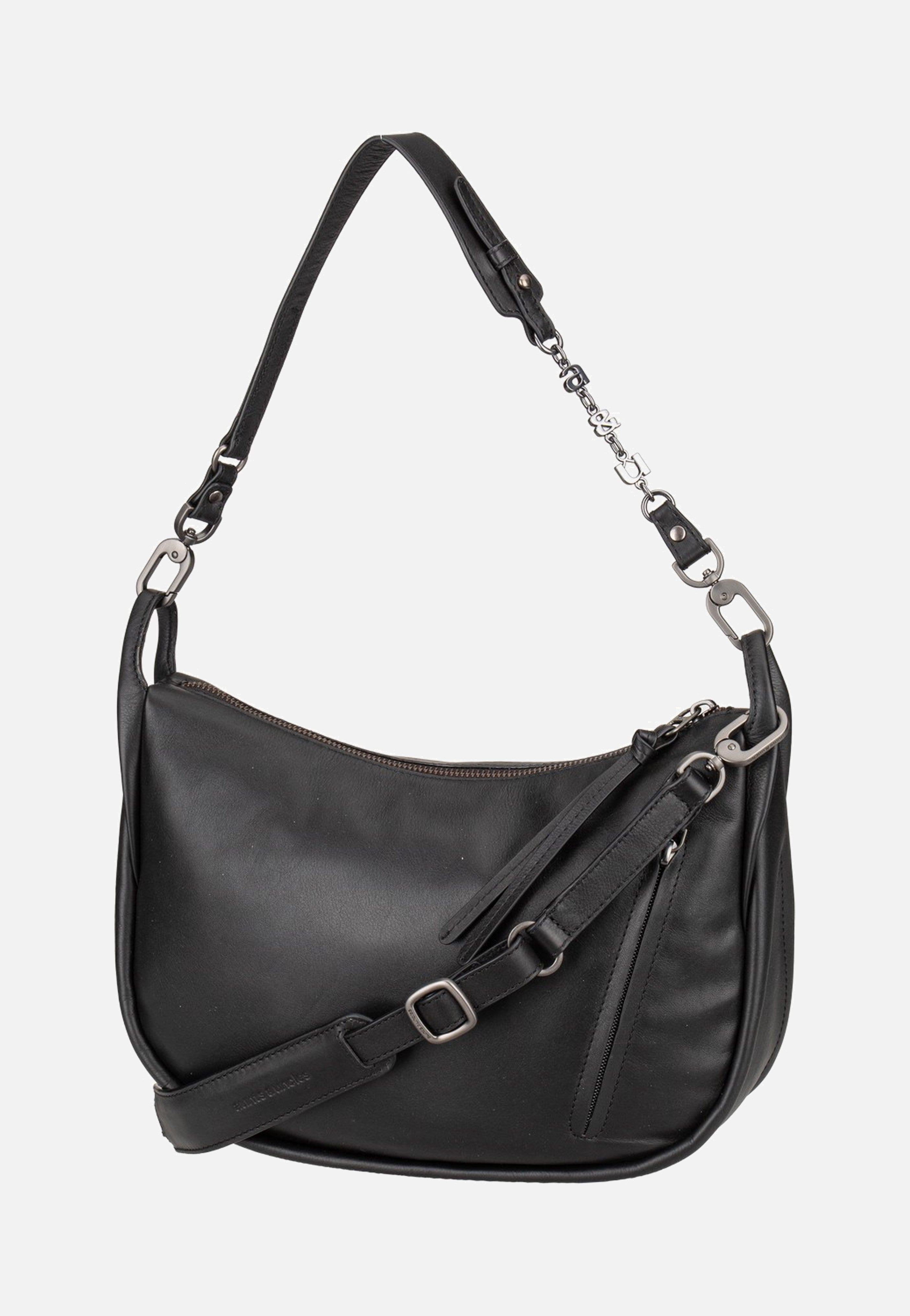 aunts & uncles Raven Jet Black Schultertasche