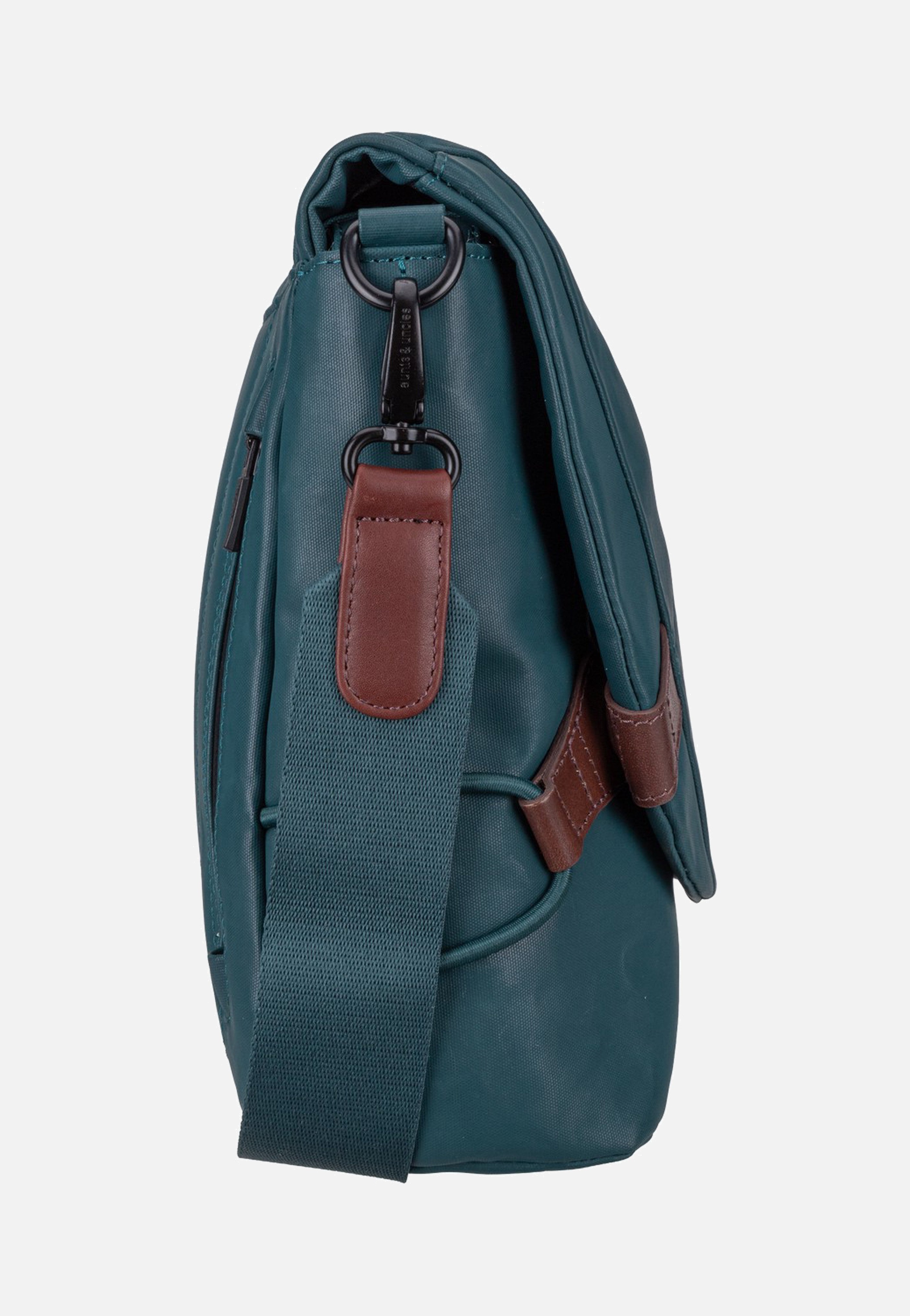 aunts & uncles Sendai Transformative Teal Messenger Bag