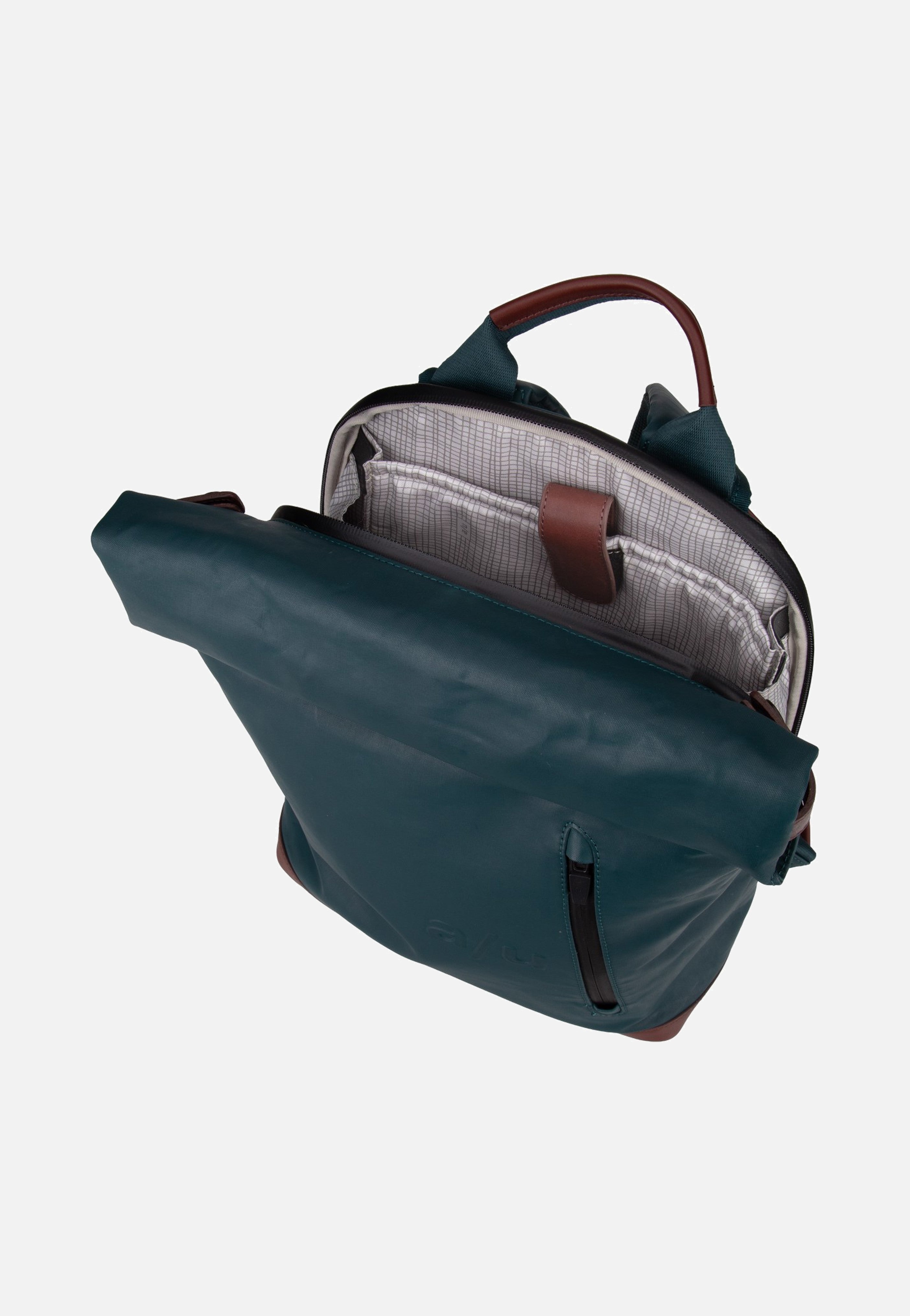 aunts & uncles - Wakayama Transformative Teal - Rolltop Backpack | Neutral-Image