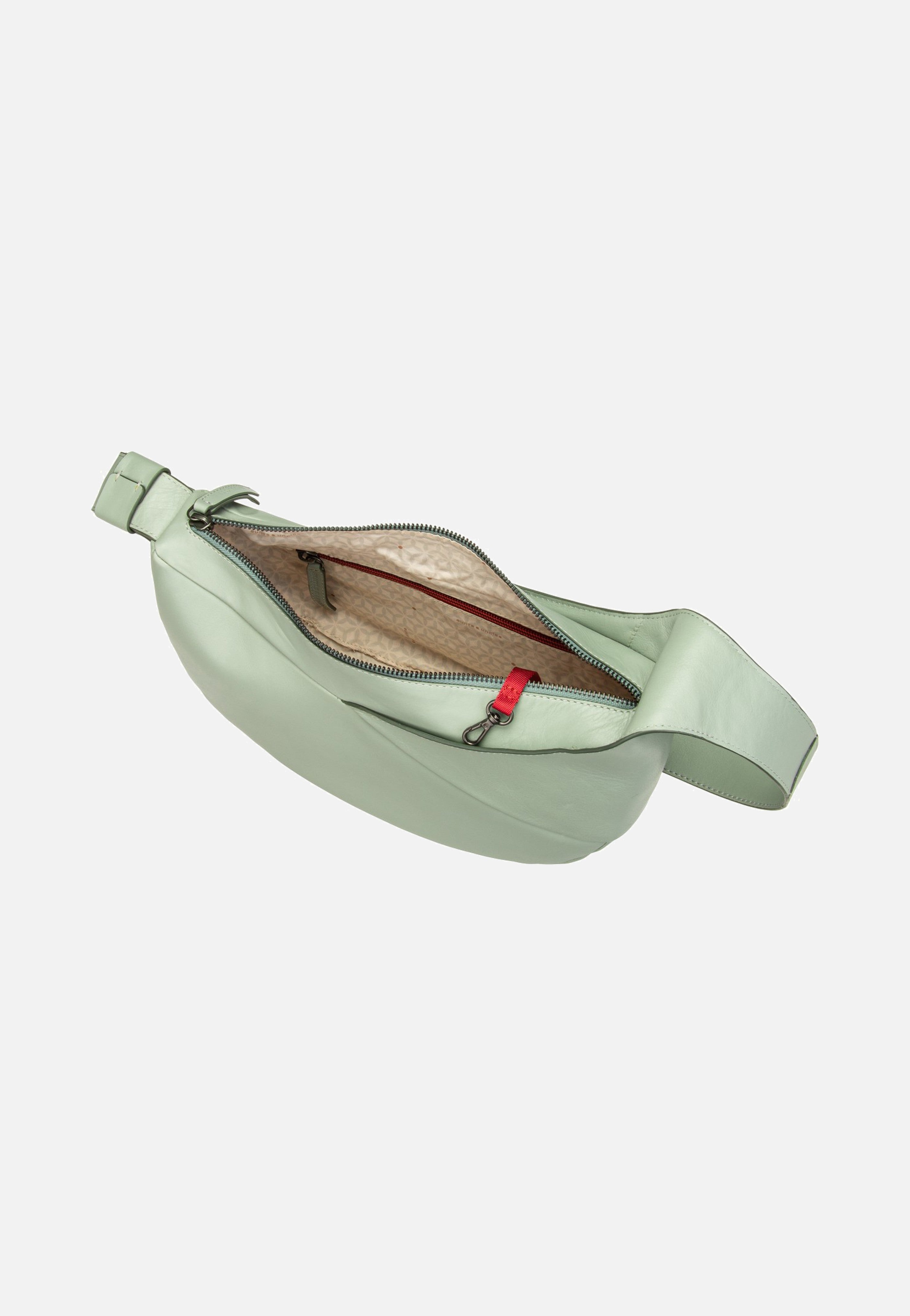 aunts & uncles Bee Balm Sage Green Schultertasche