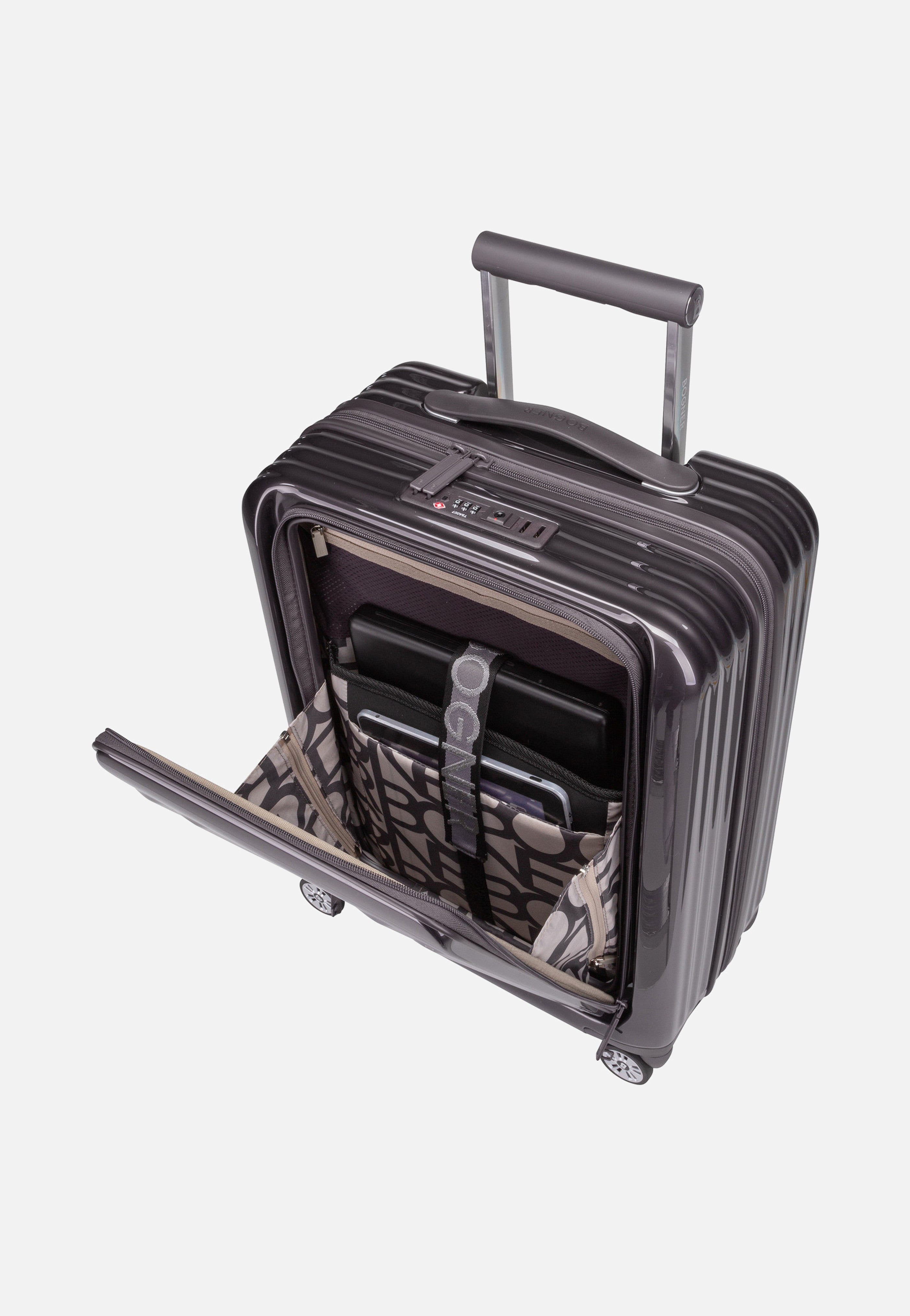 Bogner - Piz C55 Pro Trolleycase SVZ 4w Dark Grey - Suitcase | Neutral-Image