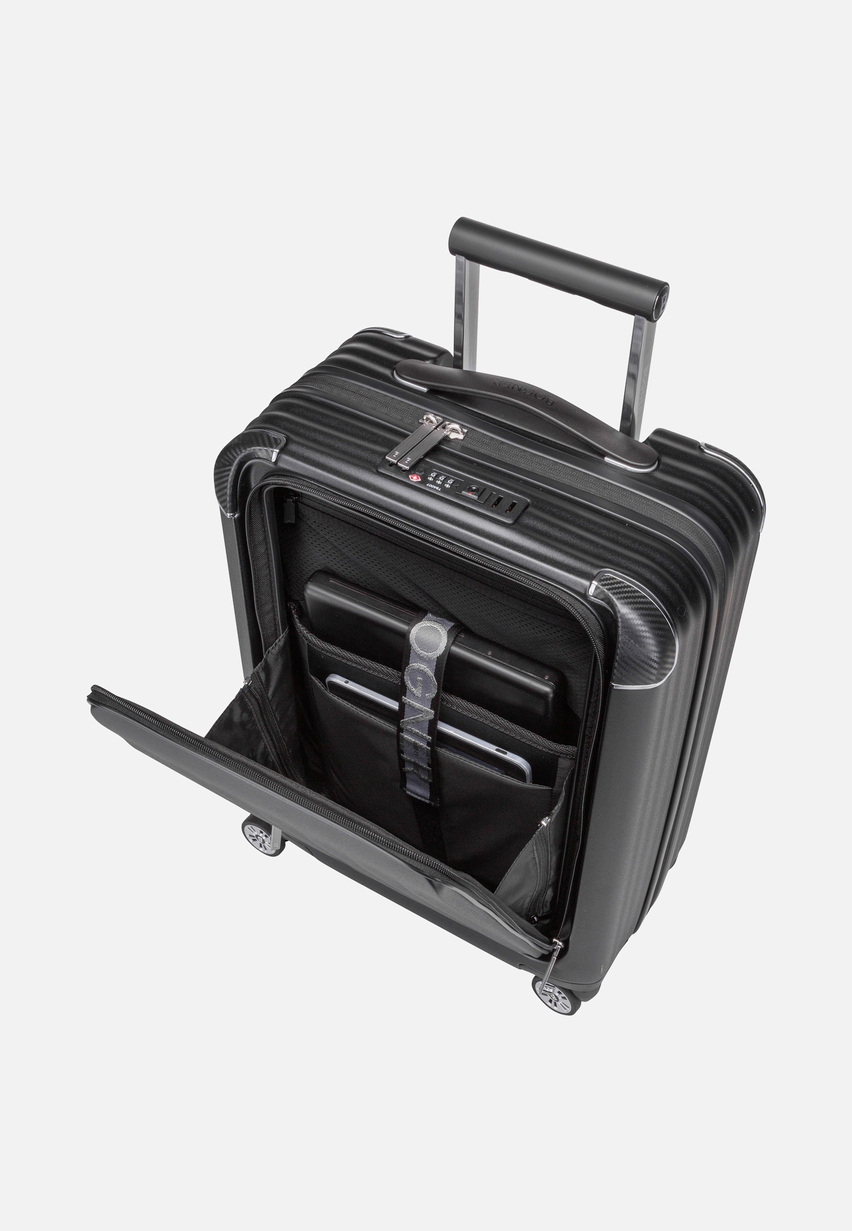 Bogner - Piz Deluxe C55 Pro Trolleycase SVZ 4w Black - Suitcase | Men-Image