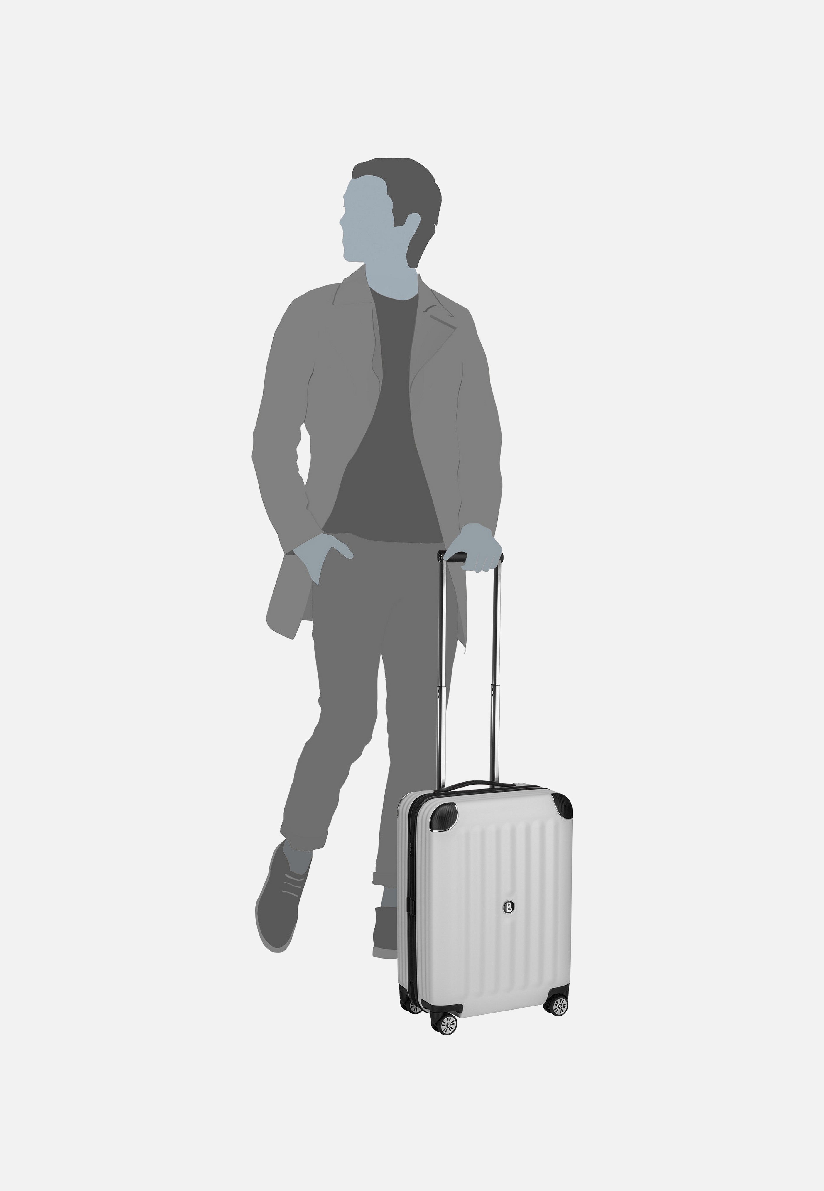 Bogner - Piz Deluxe C55 Trolleycase SVZ 4W White - Suitcase | Men-Image