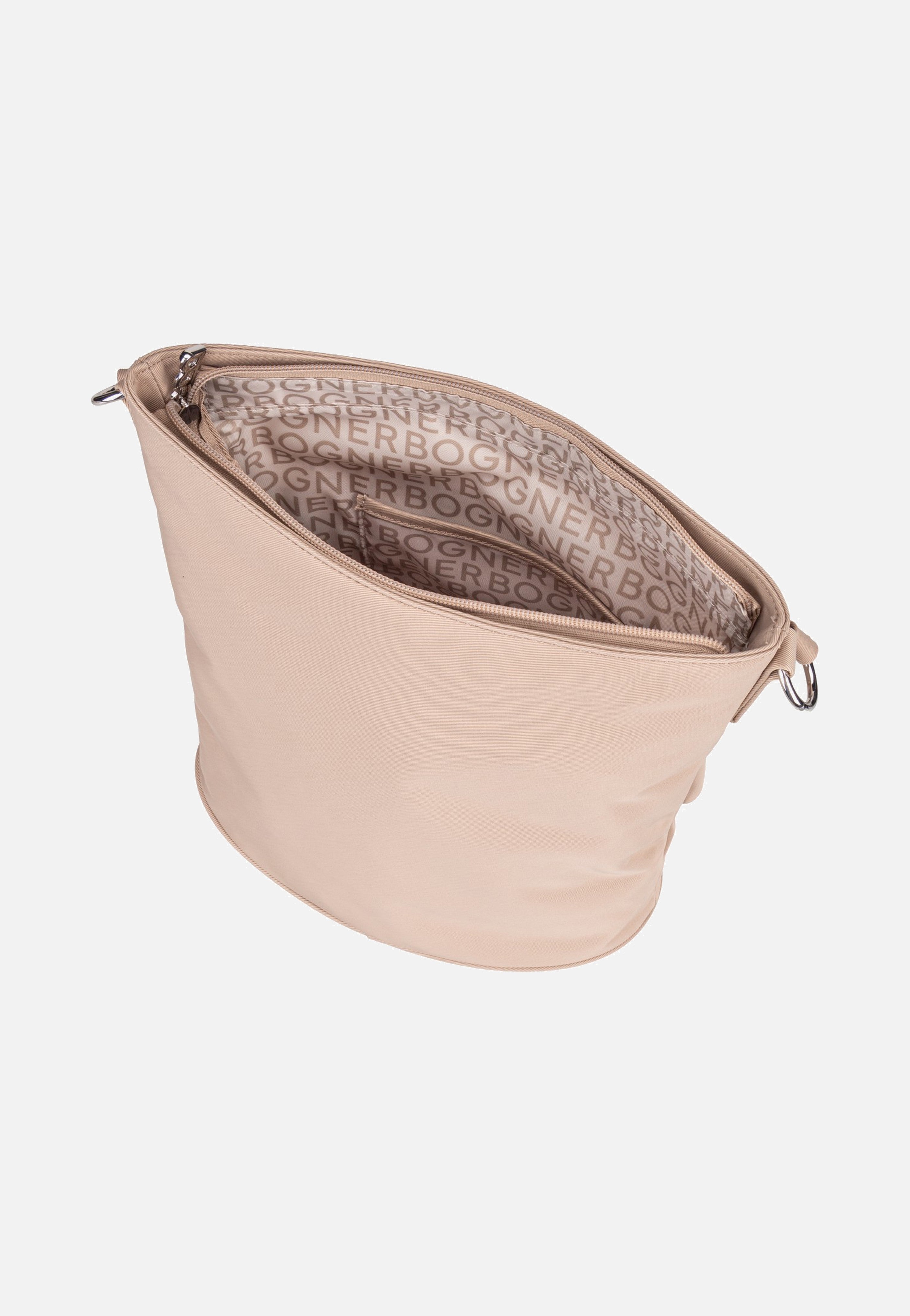 Bogner Maxon Heather SVZ Greige Hobo Bag