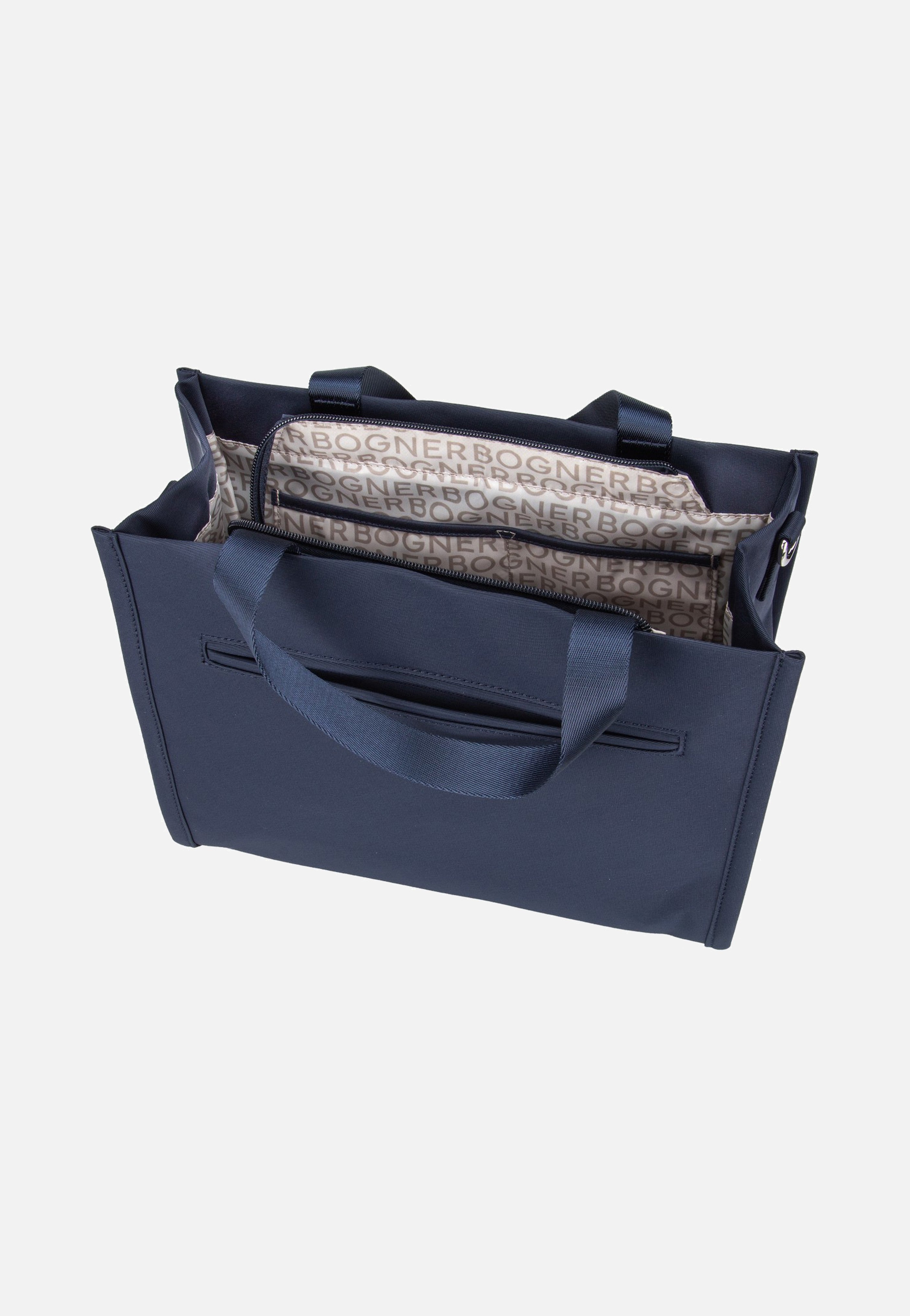 Bogner Maxon Maylin MHZ Dark Navy Tote Bag