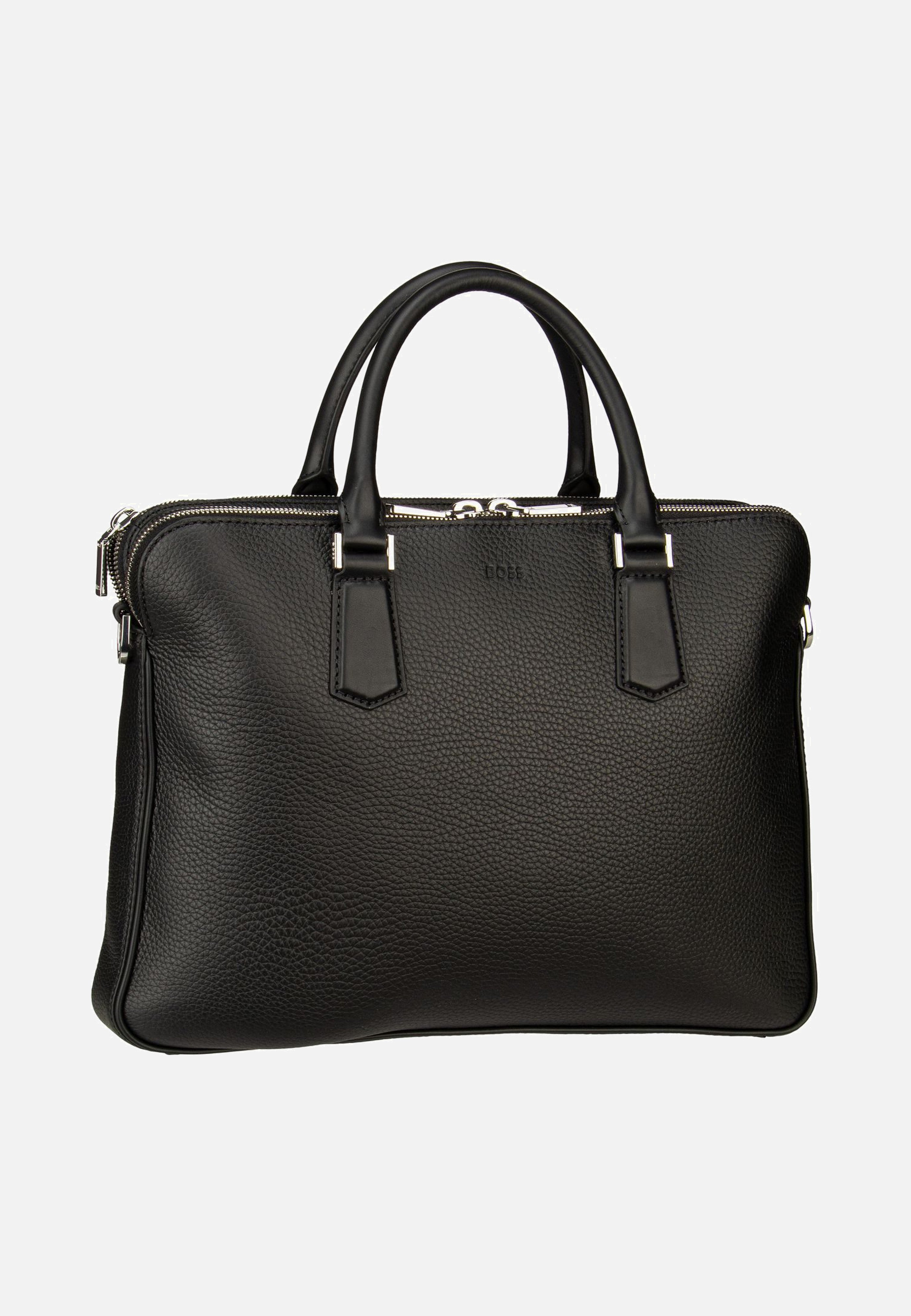BOSS - New Crosstown 50529302 Black - Briefcase | Men-Image