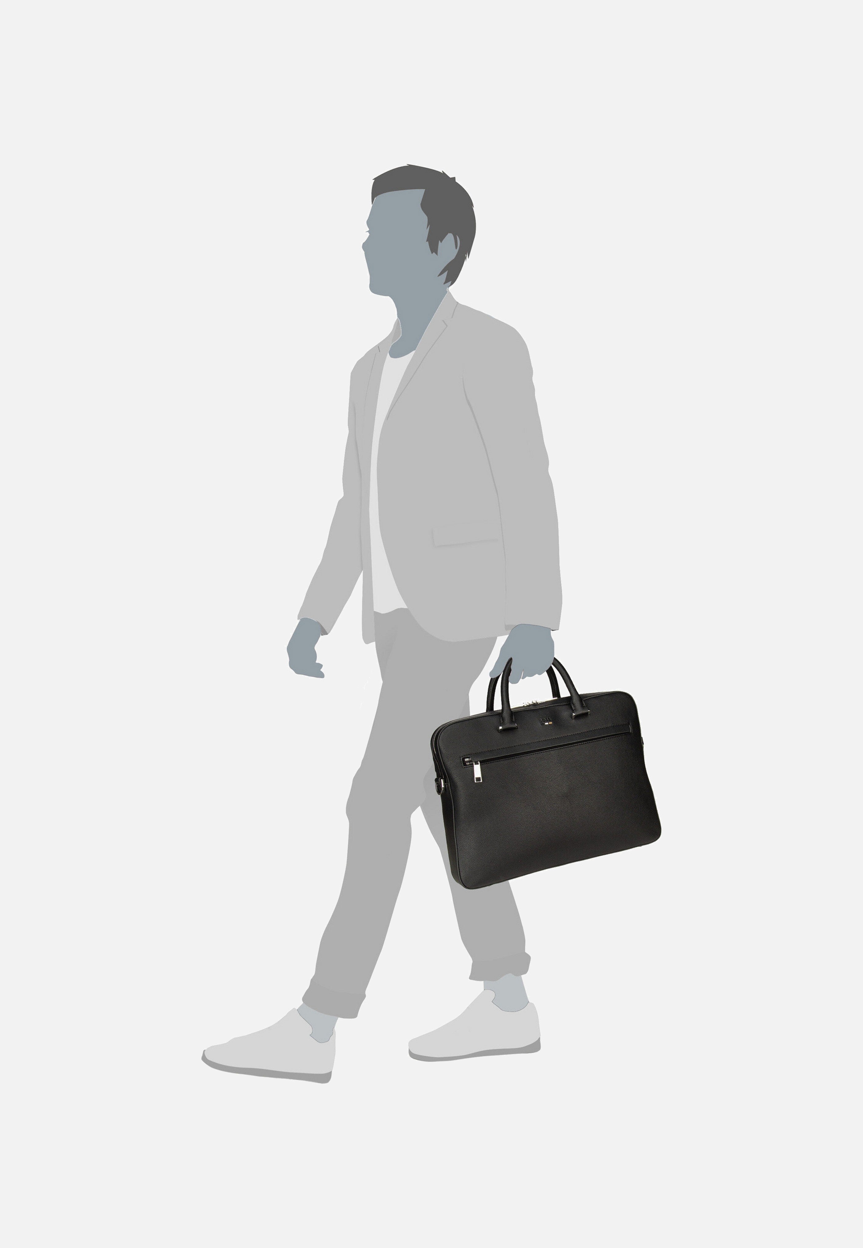 BOSS - Ray 50536498 Black - Briefcase | Men-Image