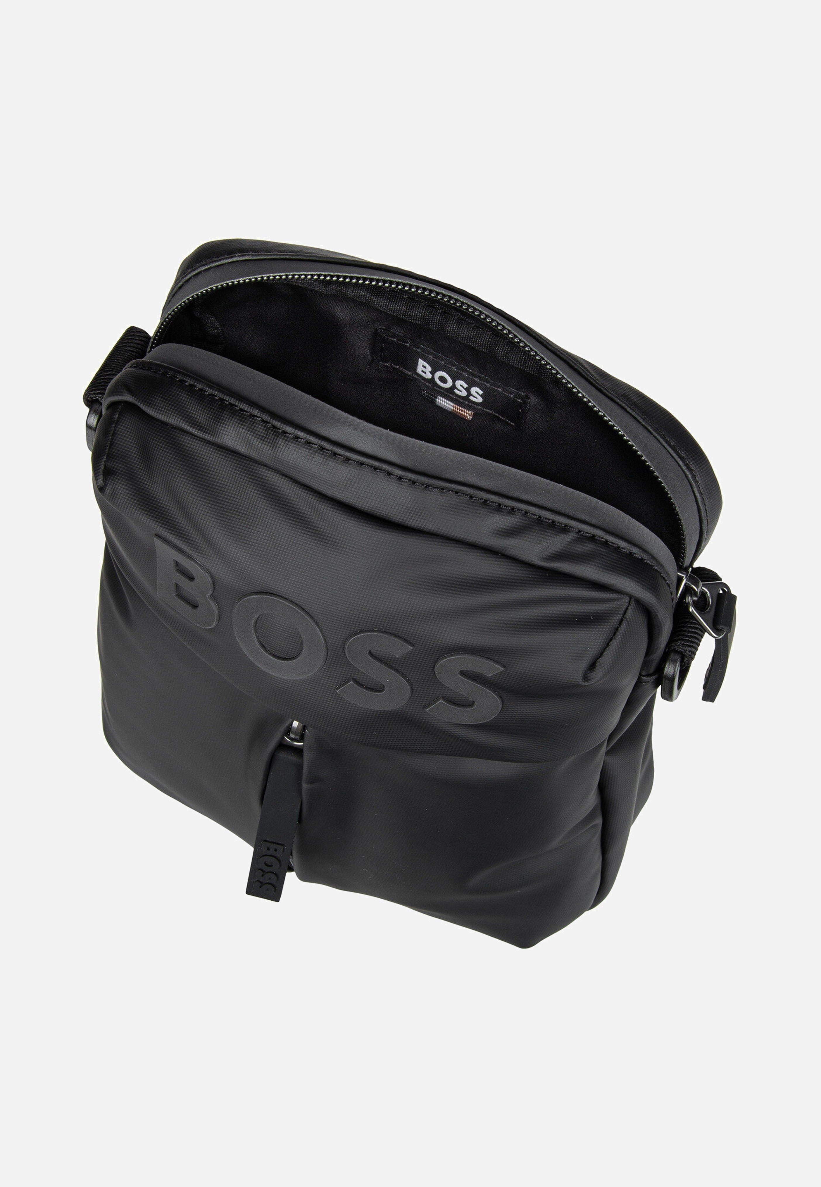 BOSS - Stormy North South Zip 50516893 Black - Crossbody Bag | Men-Image