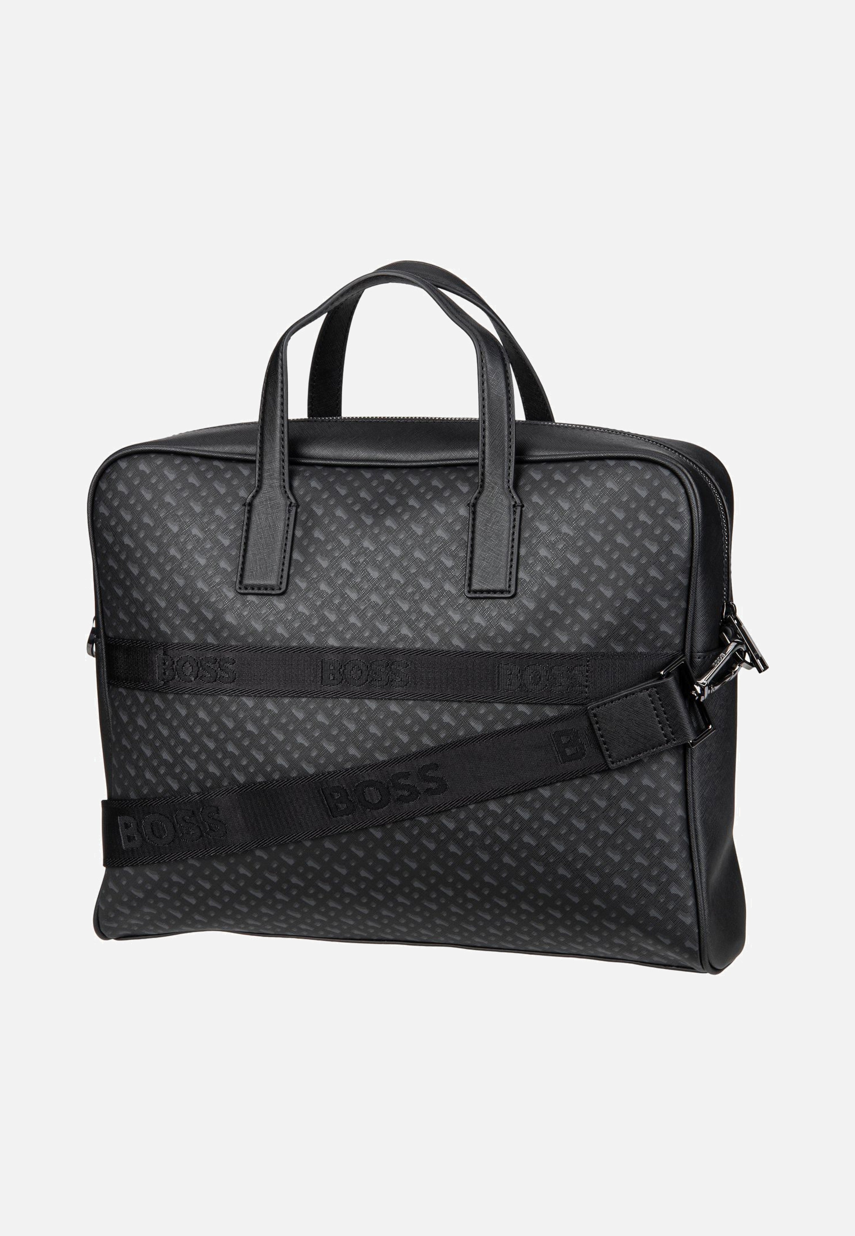 BOSS - Zair Doc Case 50552587 Black - Briefcase | Men-Image