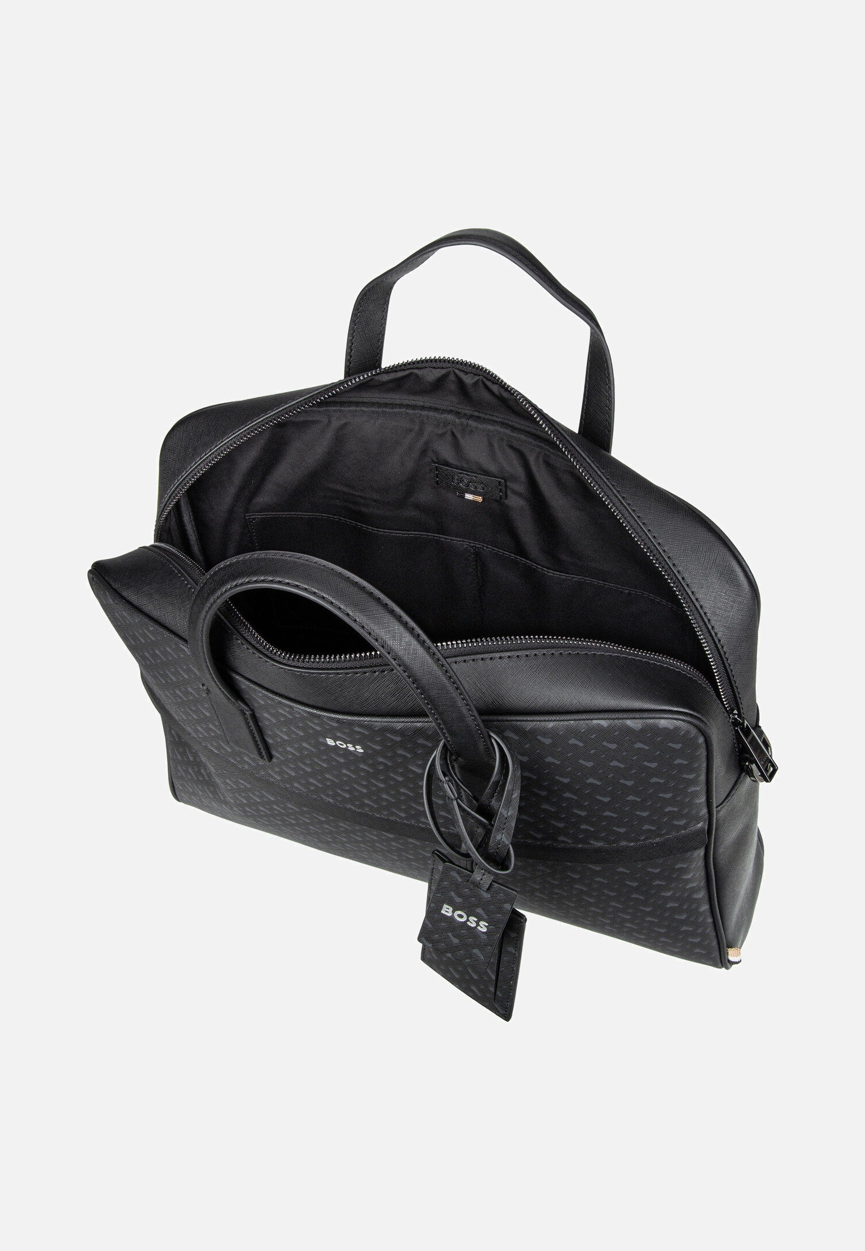 BOSS - Zair Doc Case 50552587 Black - Briefcase | Men-Image