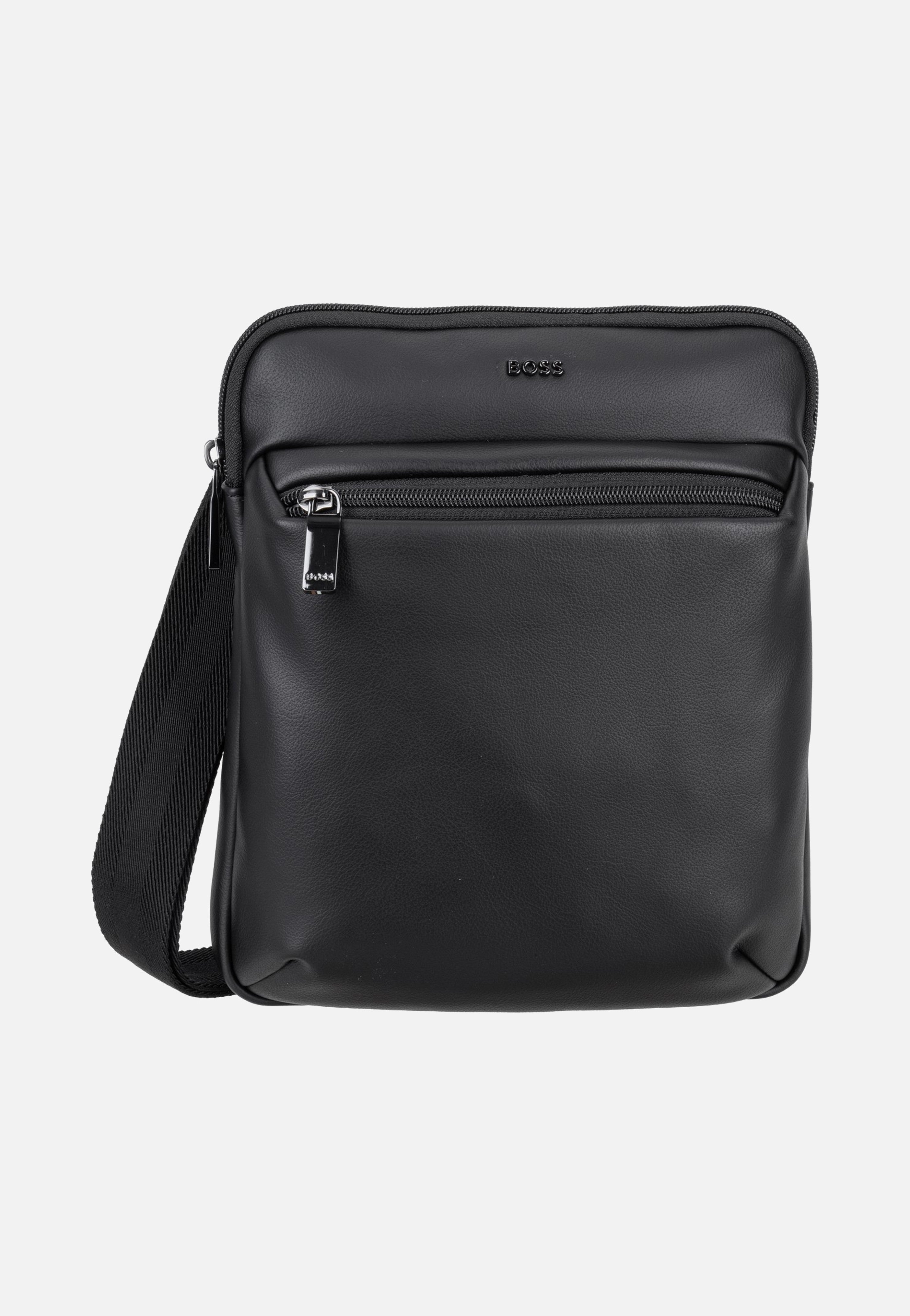 BOSS Jace Envelope Black Crossbody Bag