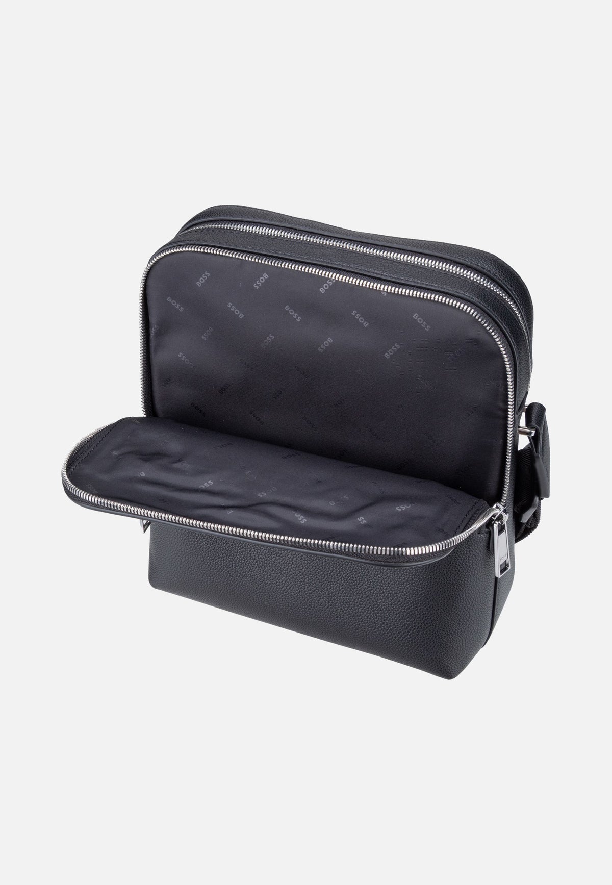 BOSS Ray Big NS Zip P Black Crossbody Bag