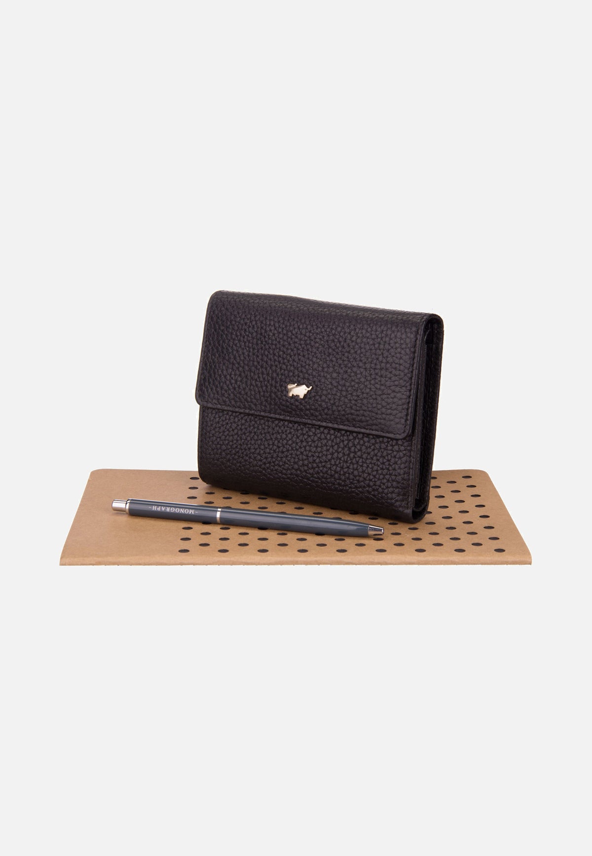 Braun Büffel Asti 50444 Schwarz Portemonnaie