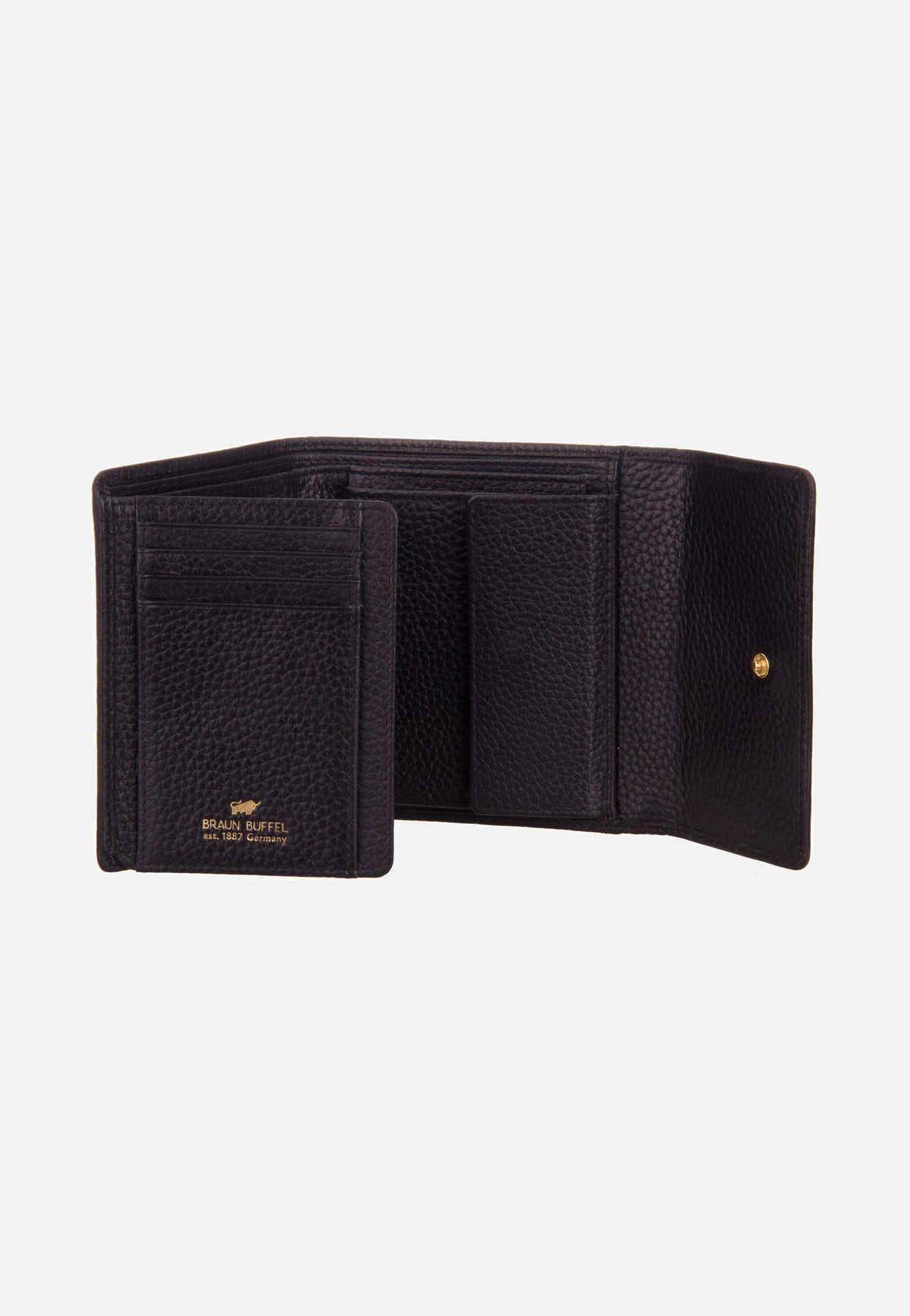 Braun Büffel Asti 50444 Schwarz Portemonnaie