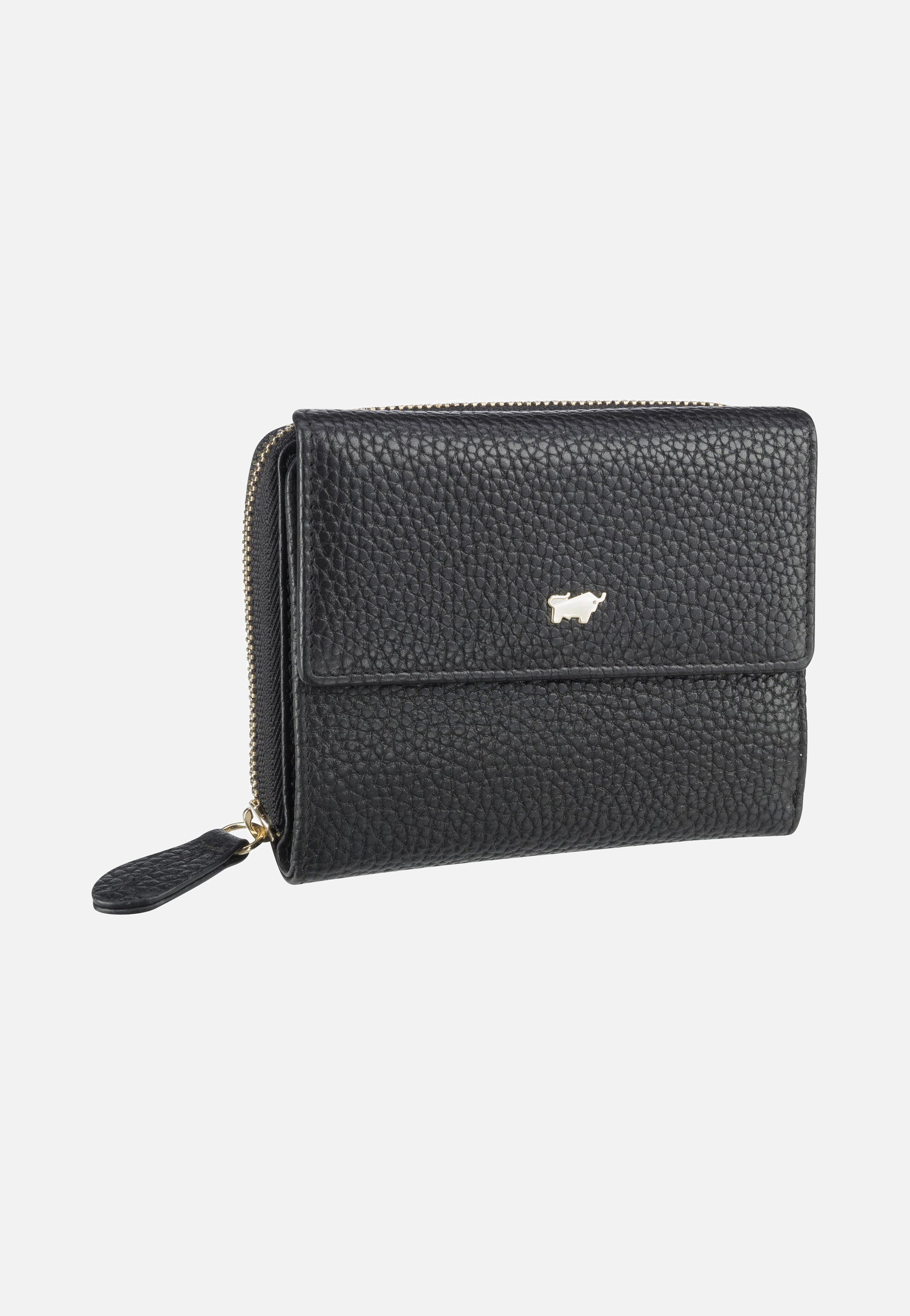 Braun Büffel Asti 50454 RV Schwarz Portemonnaie