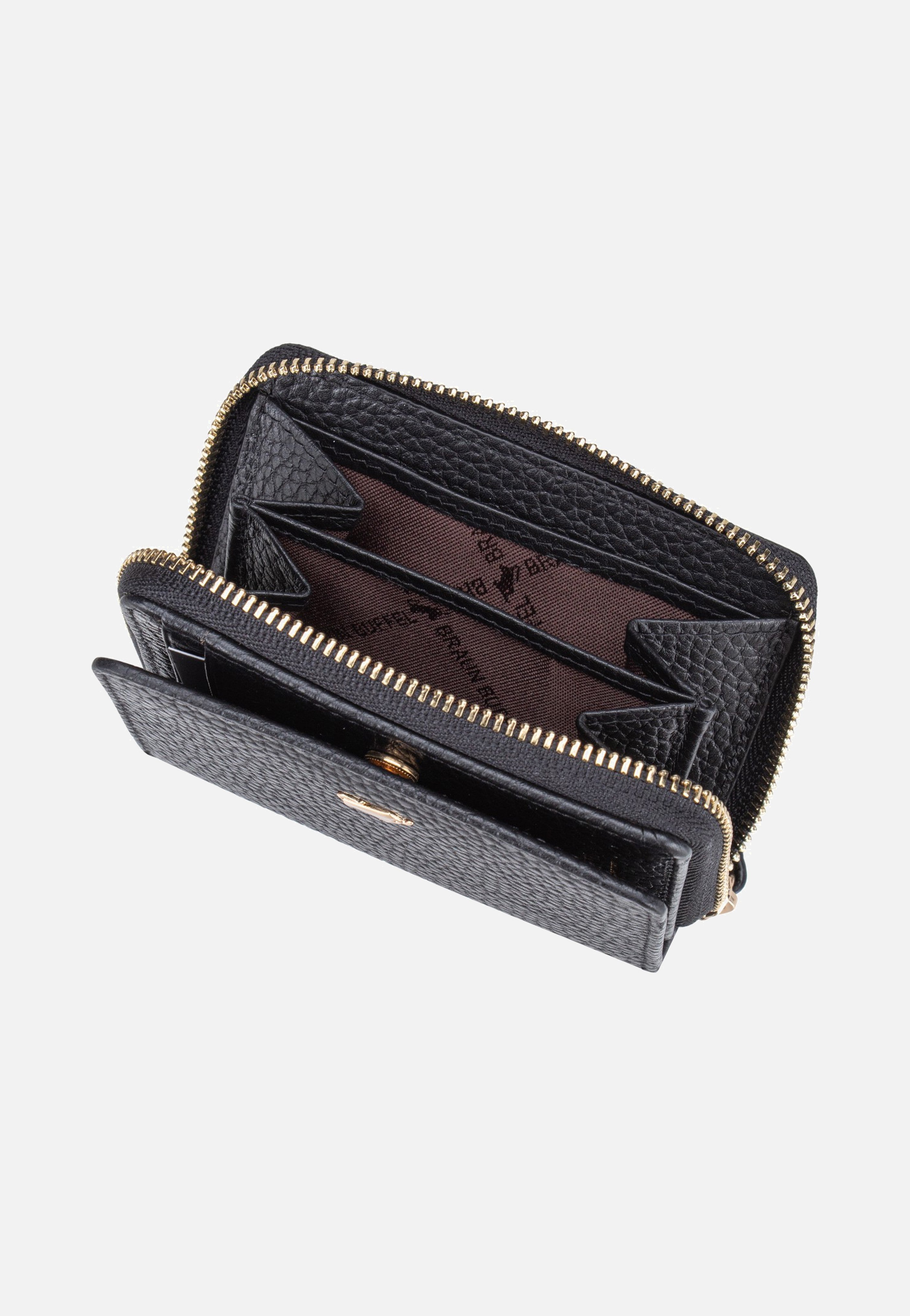 Braun Büffel Asti Mini Rv-5Cs Schwarz Portemonnaie