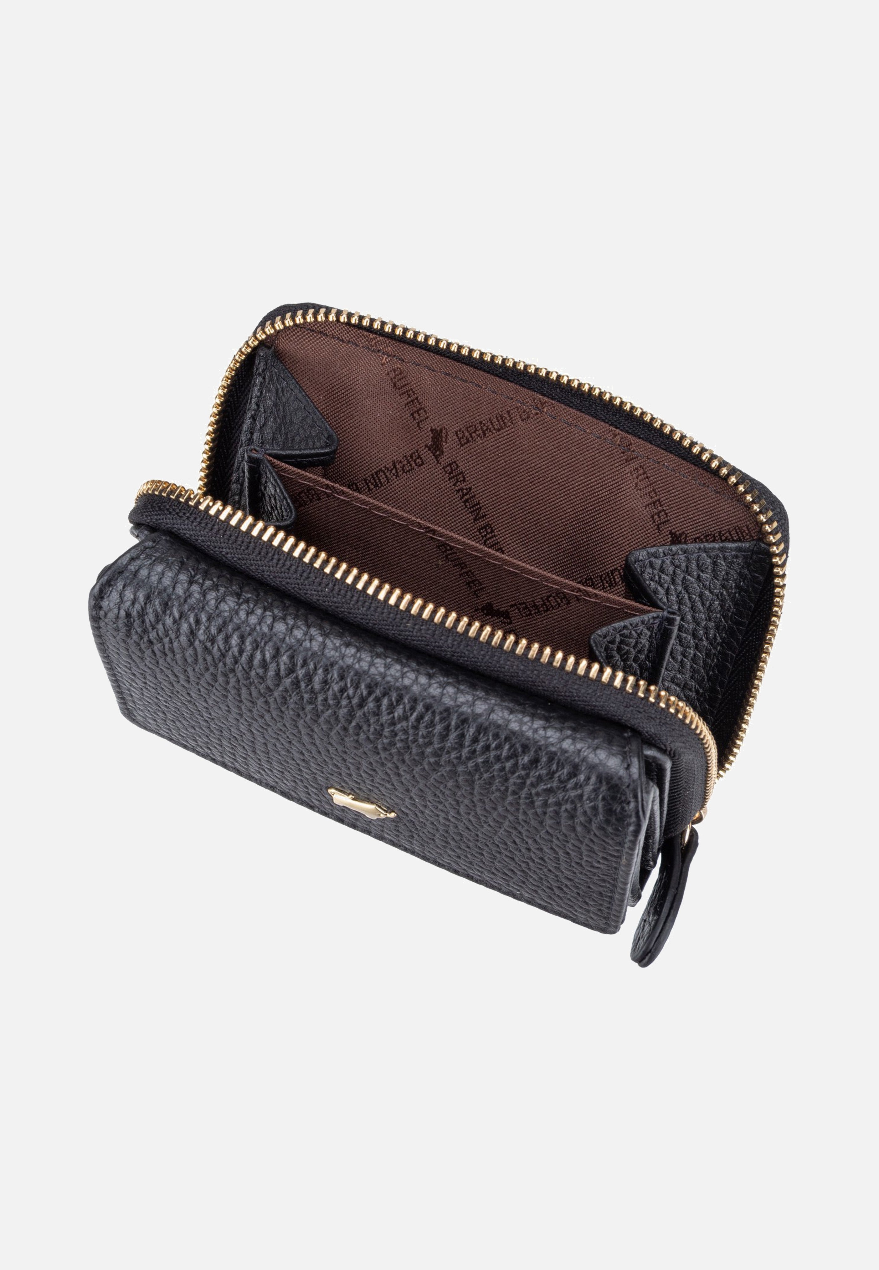 Braun Büffel Asti RV 50446 6CS Black Wallet