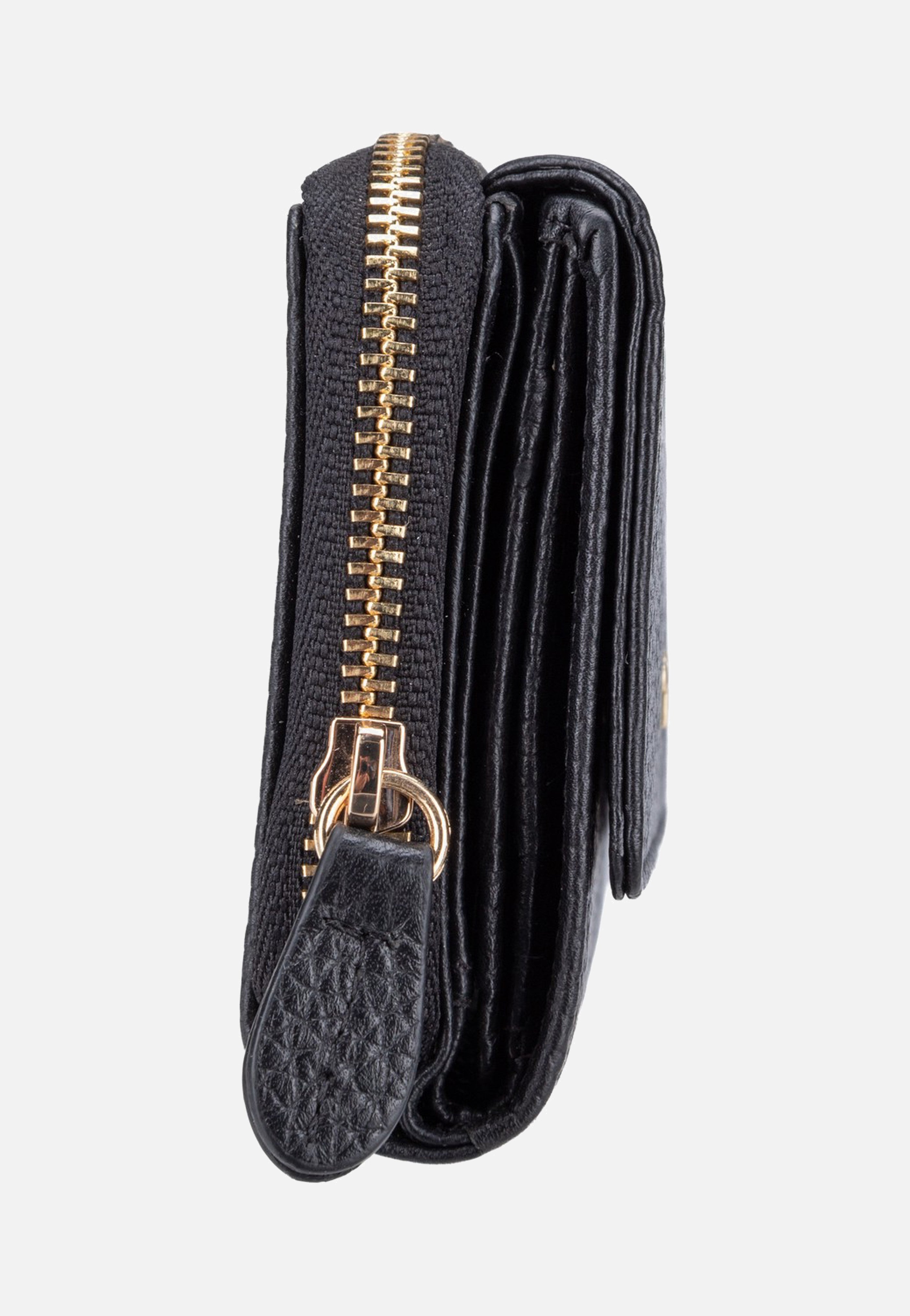 Braun Büffel Asti RV 50446 6CS Black Wallet