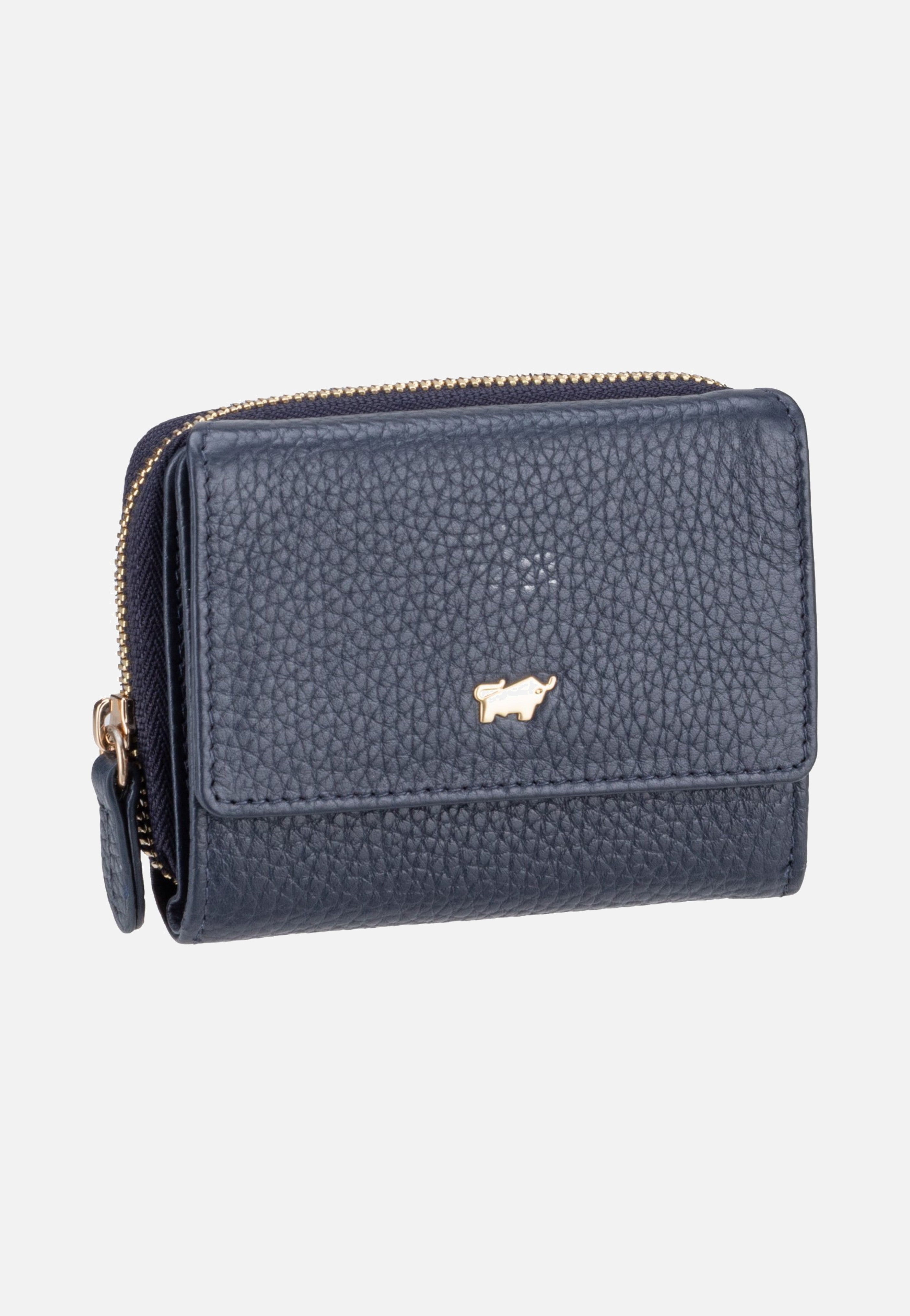 Braun Büffel Asti RV 50446 6CS Navy Wallet