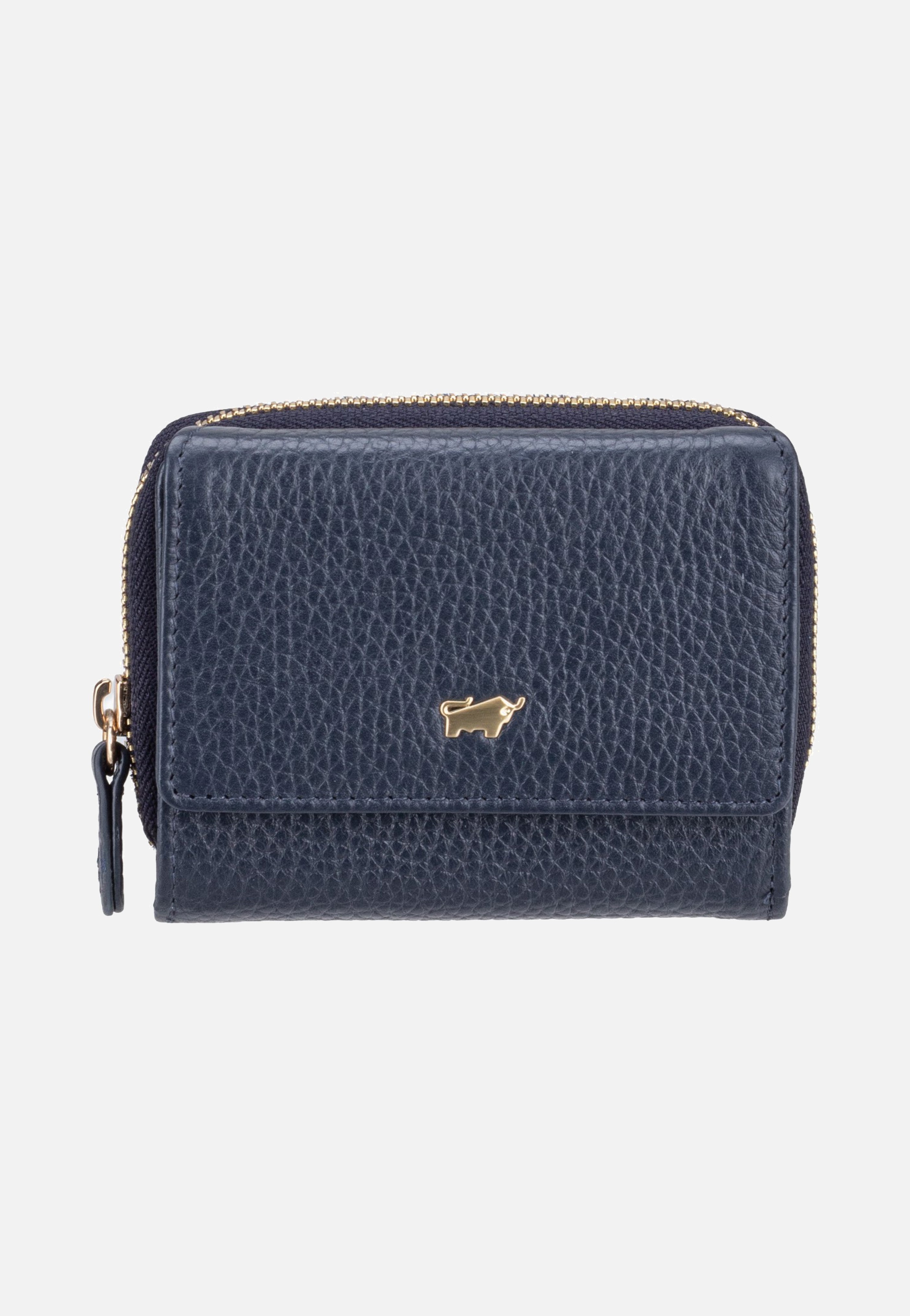 Braun Büffel Asti RV 50446 6CS Navy Wallet