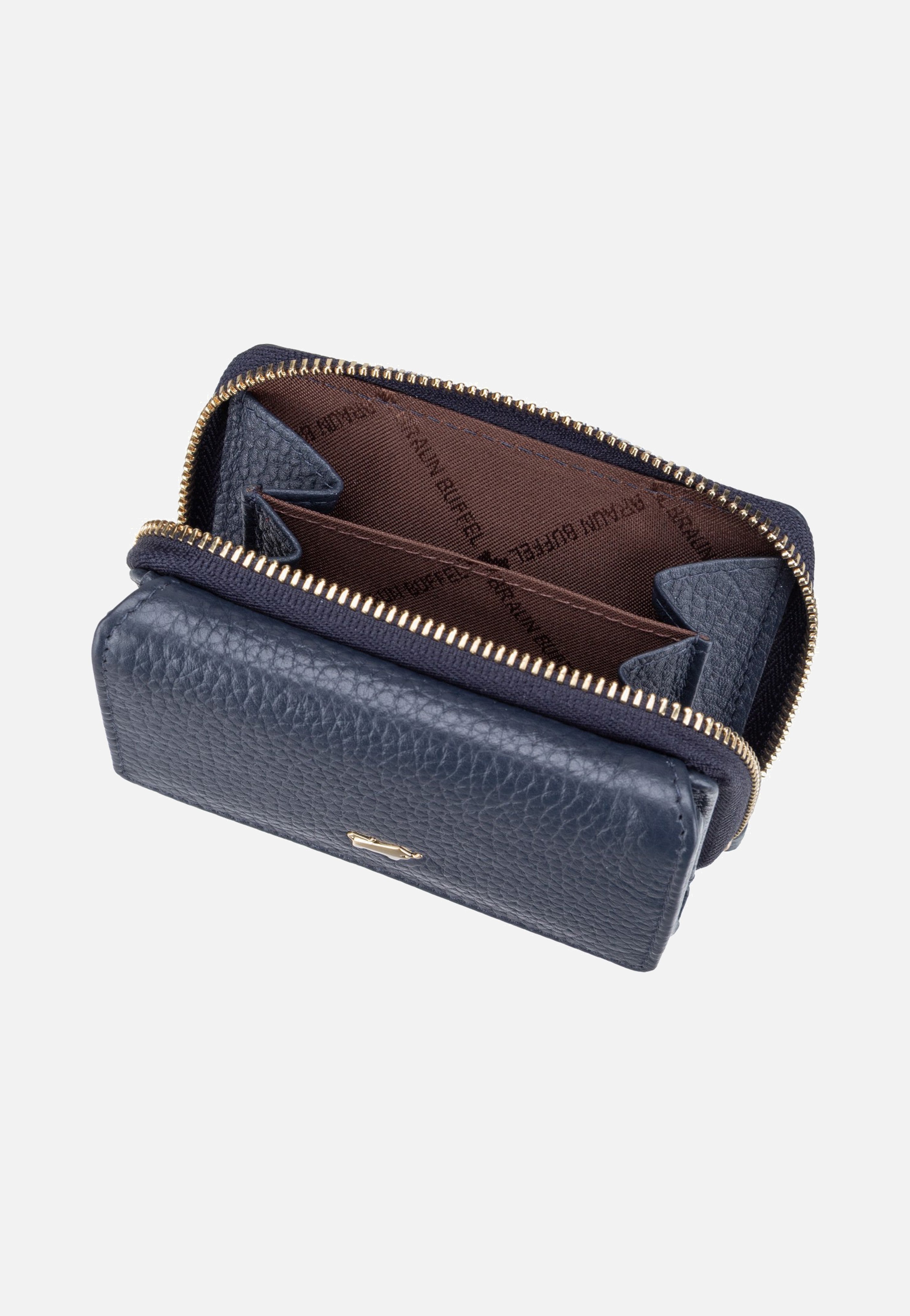 Braun Büffel Asti RV 50446 6CS Navy Wallet