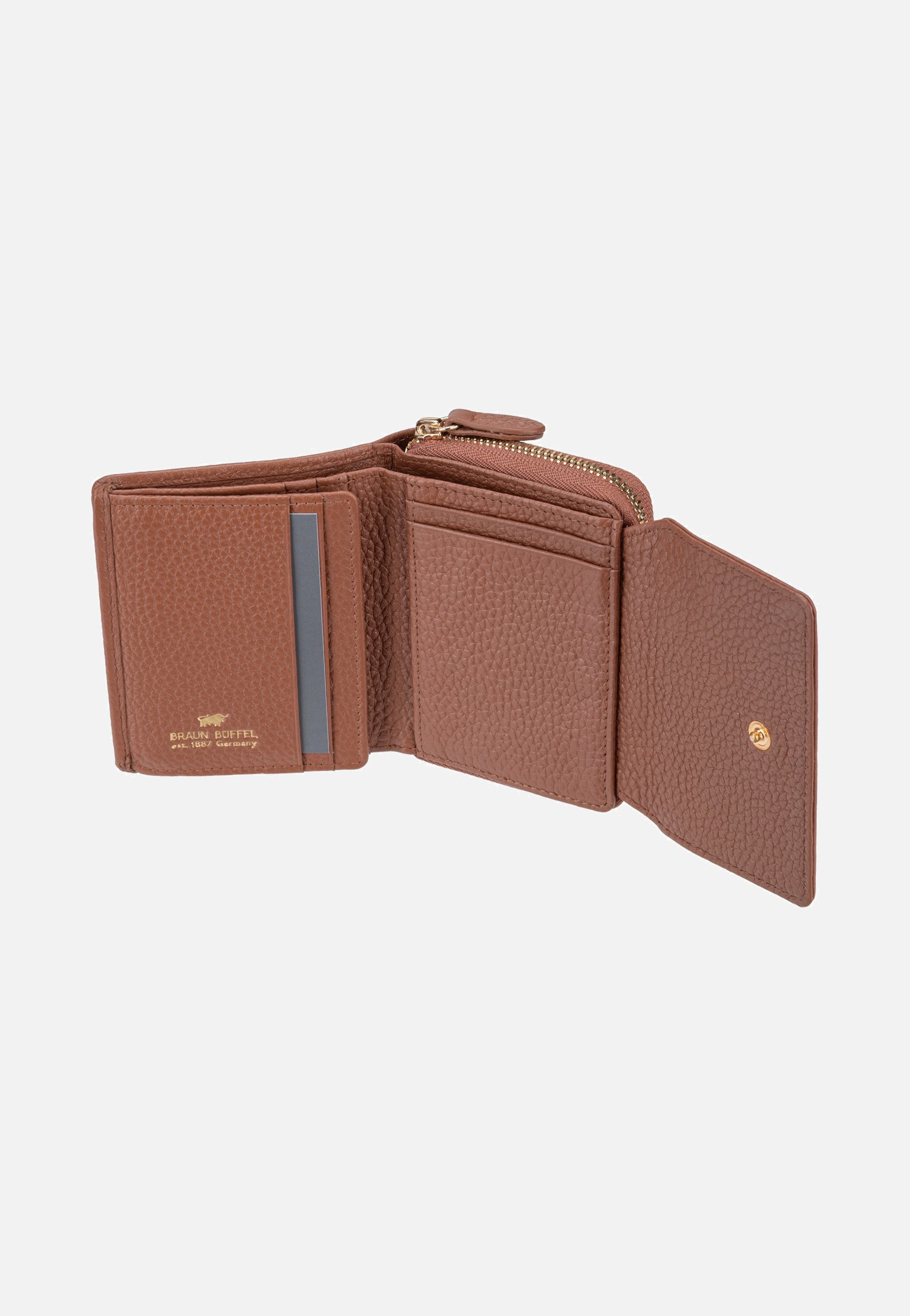 Braun Büffel Asti RV 50446 6CS Saddle brown Wallet