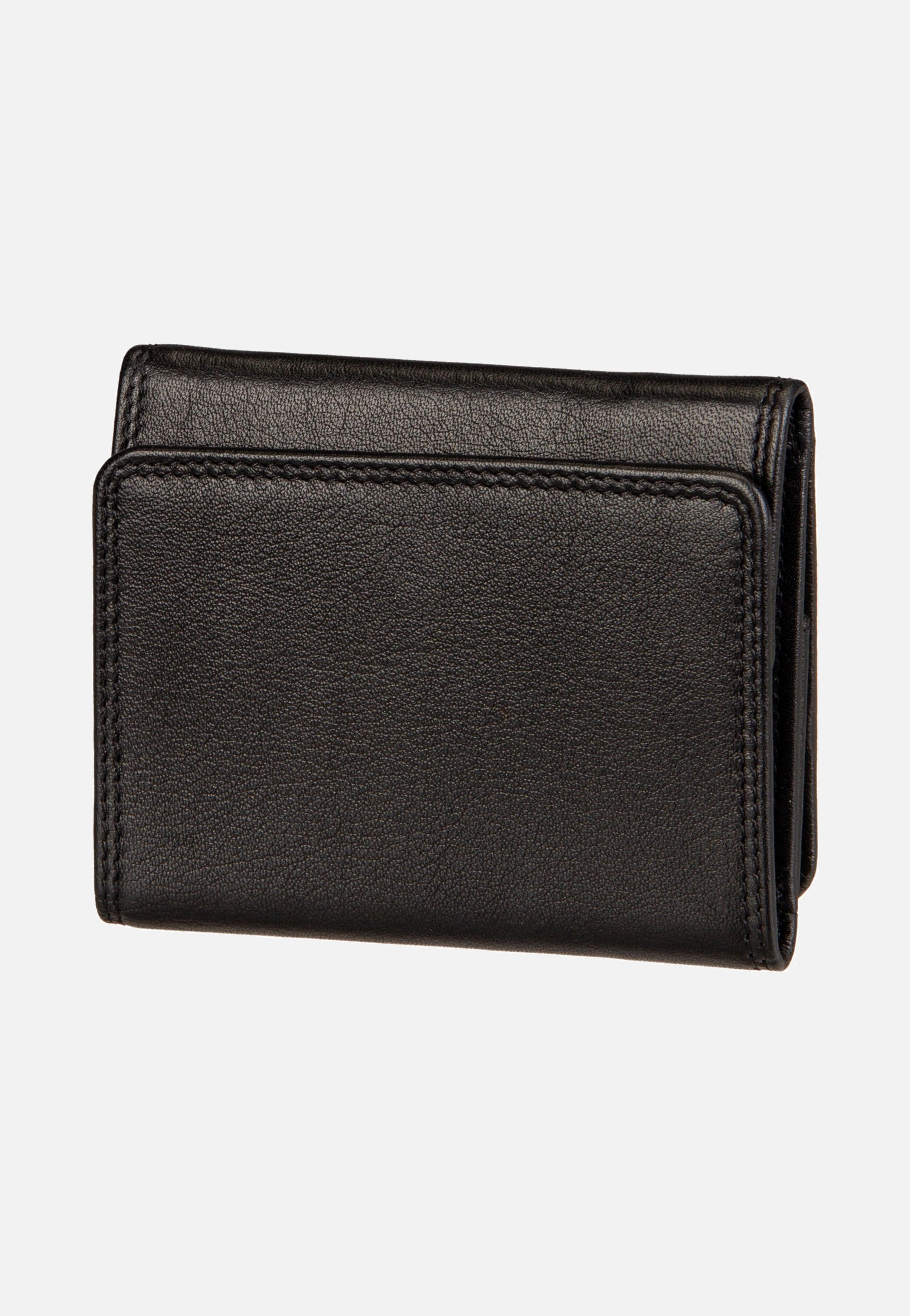 Braun Büffel Golf RFID Coin Purse 2Cs Black Portemonnaie