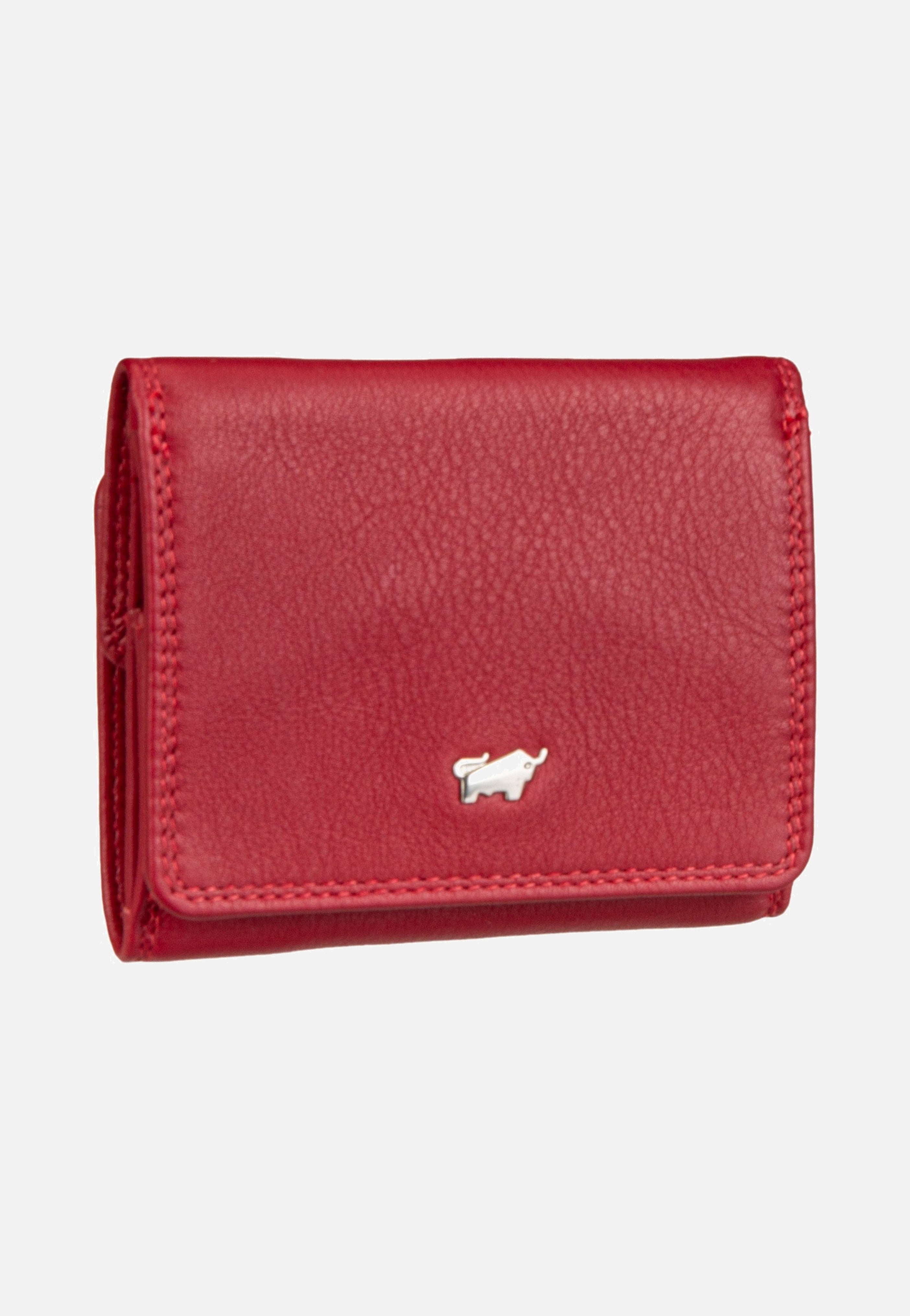 Braun Büffel Golf RFID Coin Purse 2Cs Red Portemonnaie