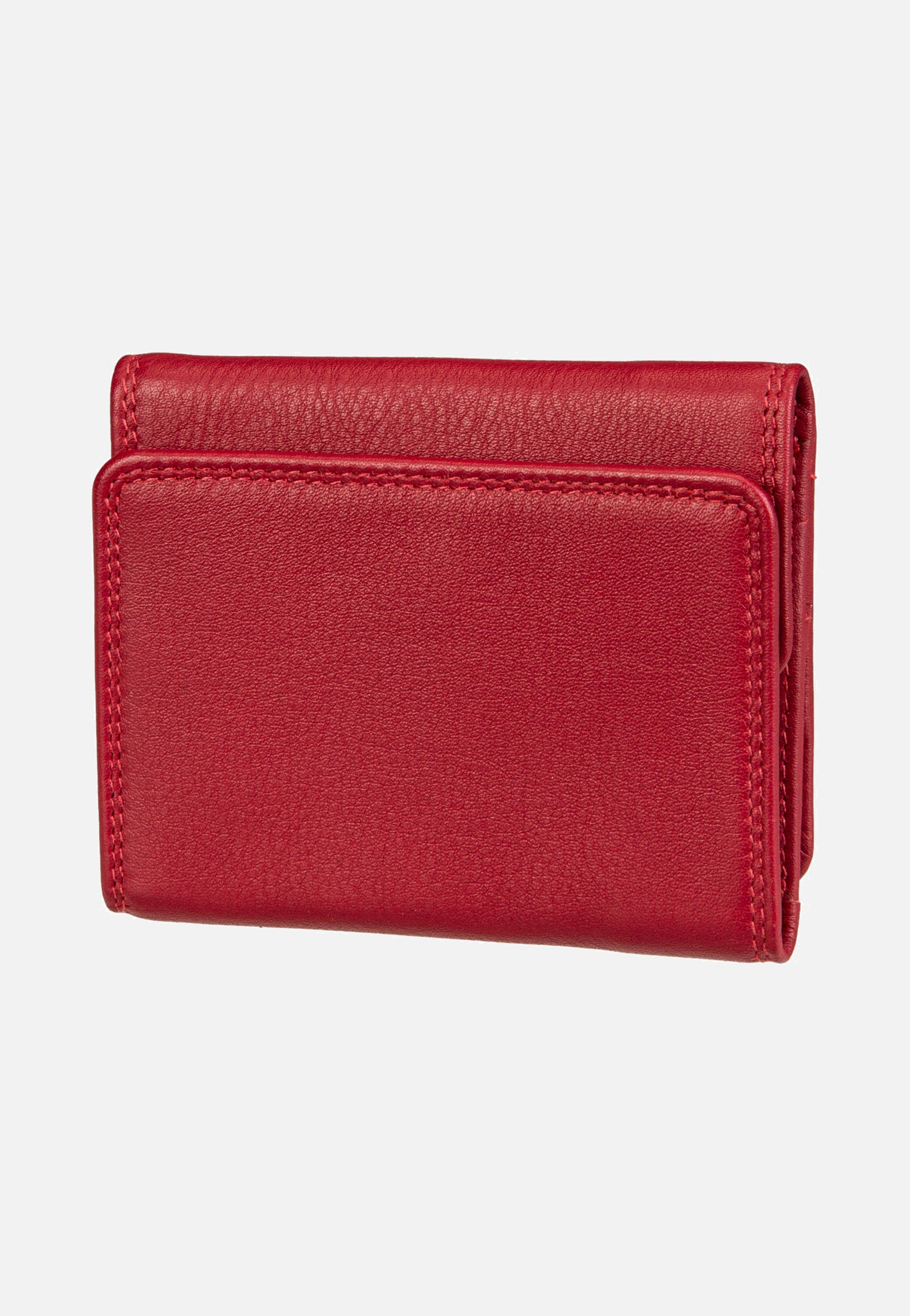 Braun Büffel Golf RFID Coin Purse 2Cs Red Portemonnaie