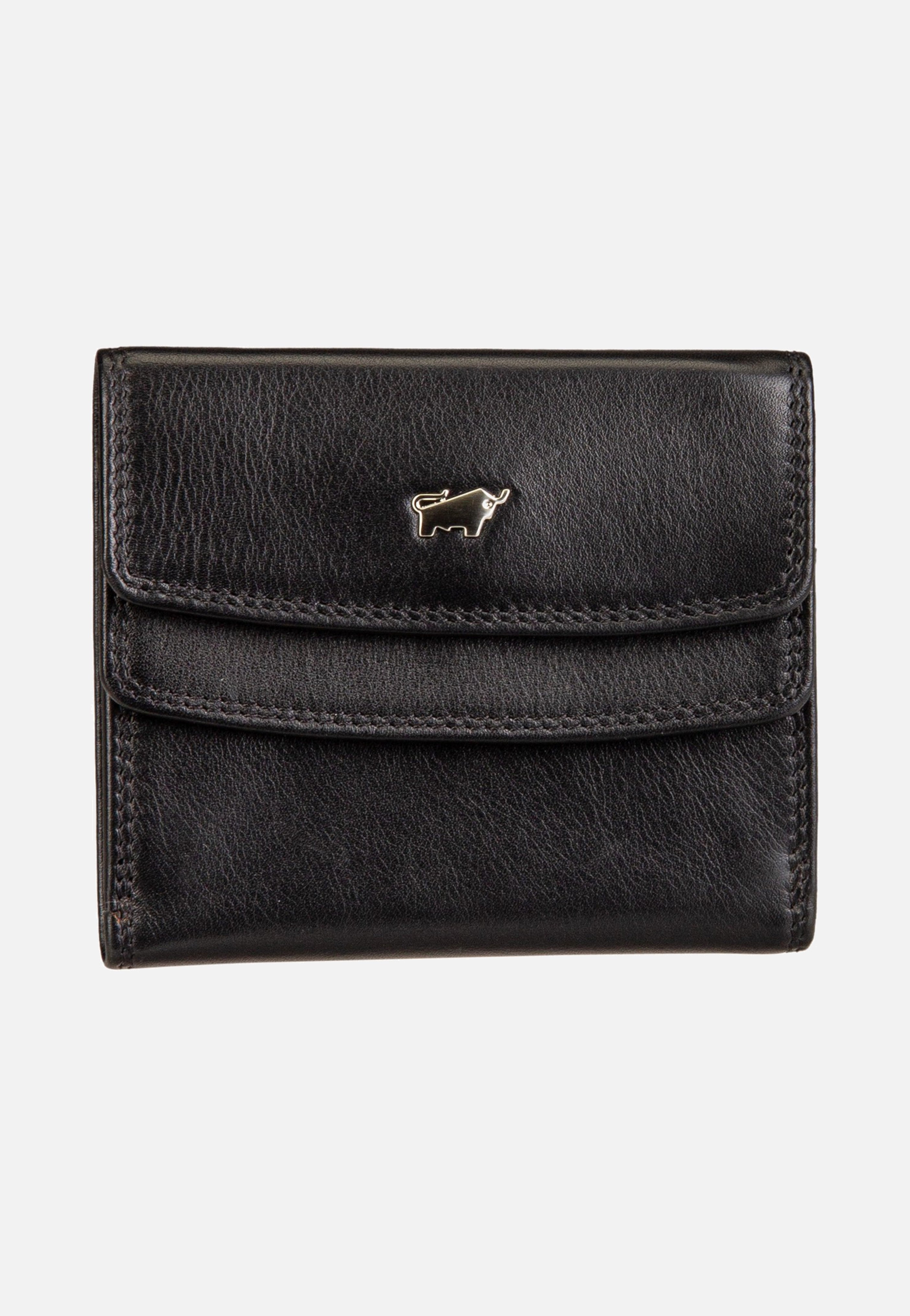 Braun Büffel Golf RFID Wallet S 4Cs Black Portemonnaie